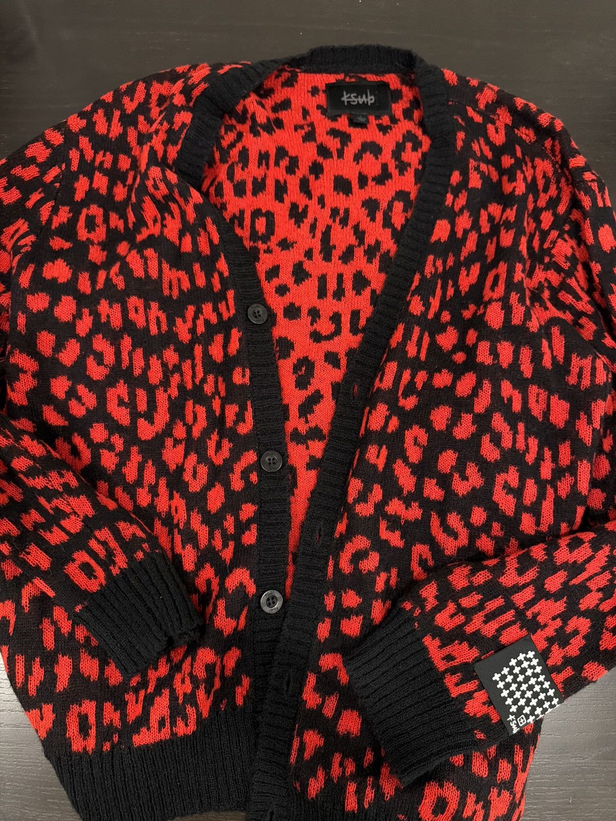 Ksubi KSUBI Kinetik Cardigan in Big Kat KSUBI Size US L / EU 52-54 / 3 - 1 Thumbnail