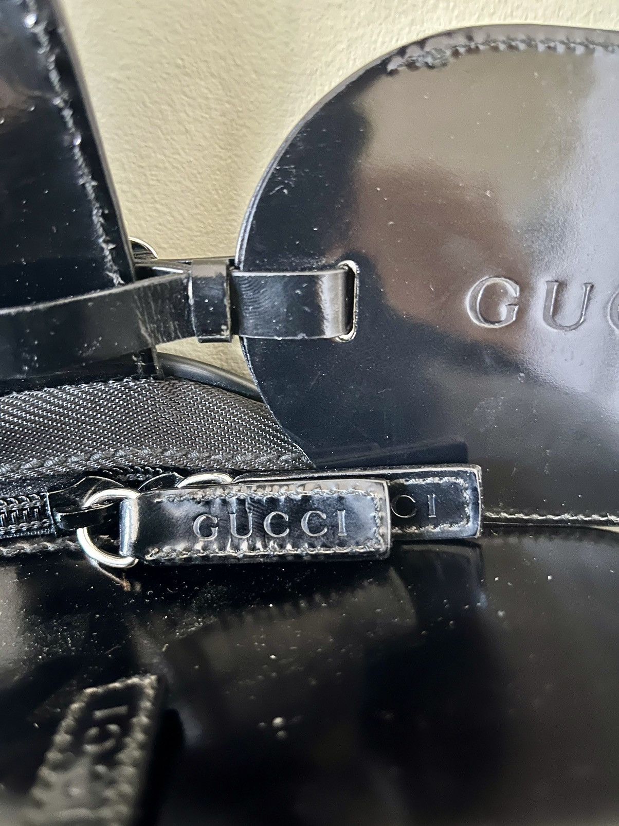 Gucci Gucci Vintage Canvas Weekender Travel Bag Size ONE SIZE - 5 Thumbnail