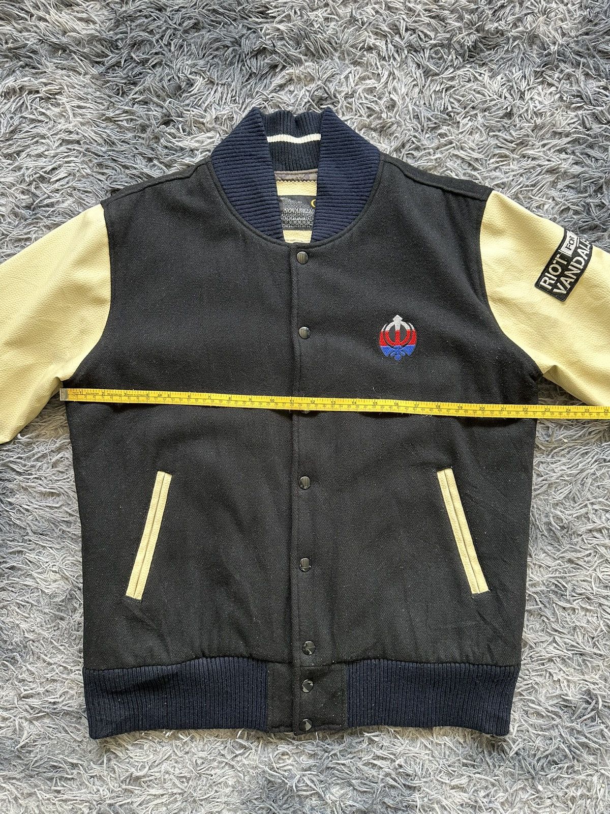 Japanese Brand 00’s Novadelic x WHIM G.F.D stadium varsity jacket Size US L / EU 52-54 / 3 - 13 Thumbnail
