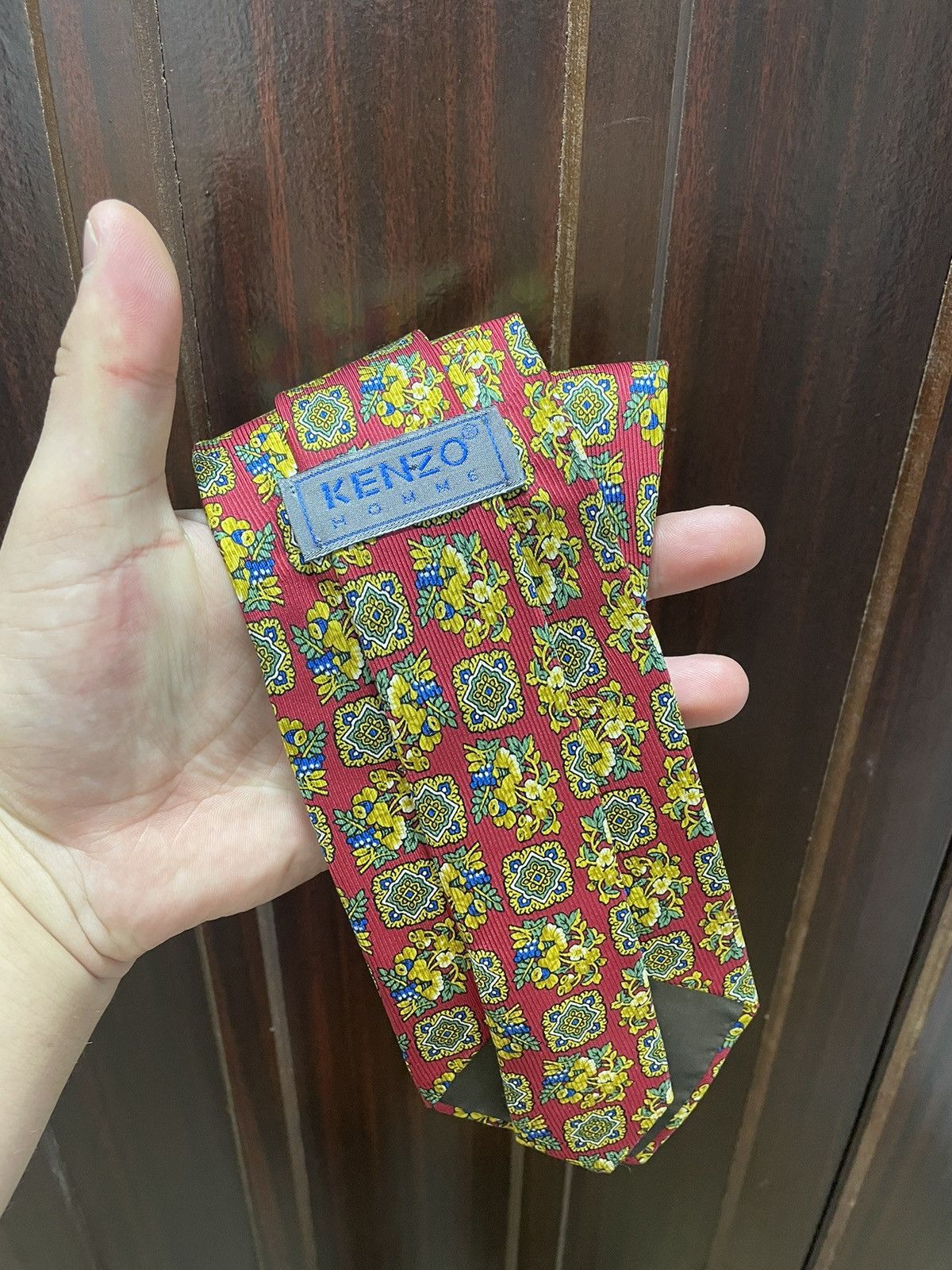 Kenzo Kenzo Vintage Silk 100% Tie Size ONE SIZE - 3 Thumbnail