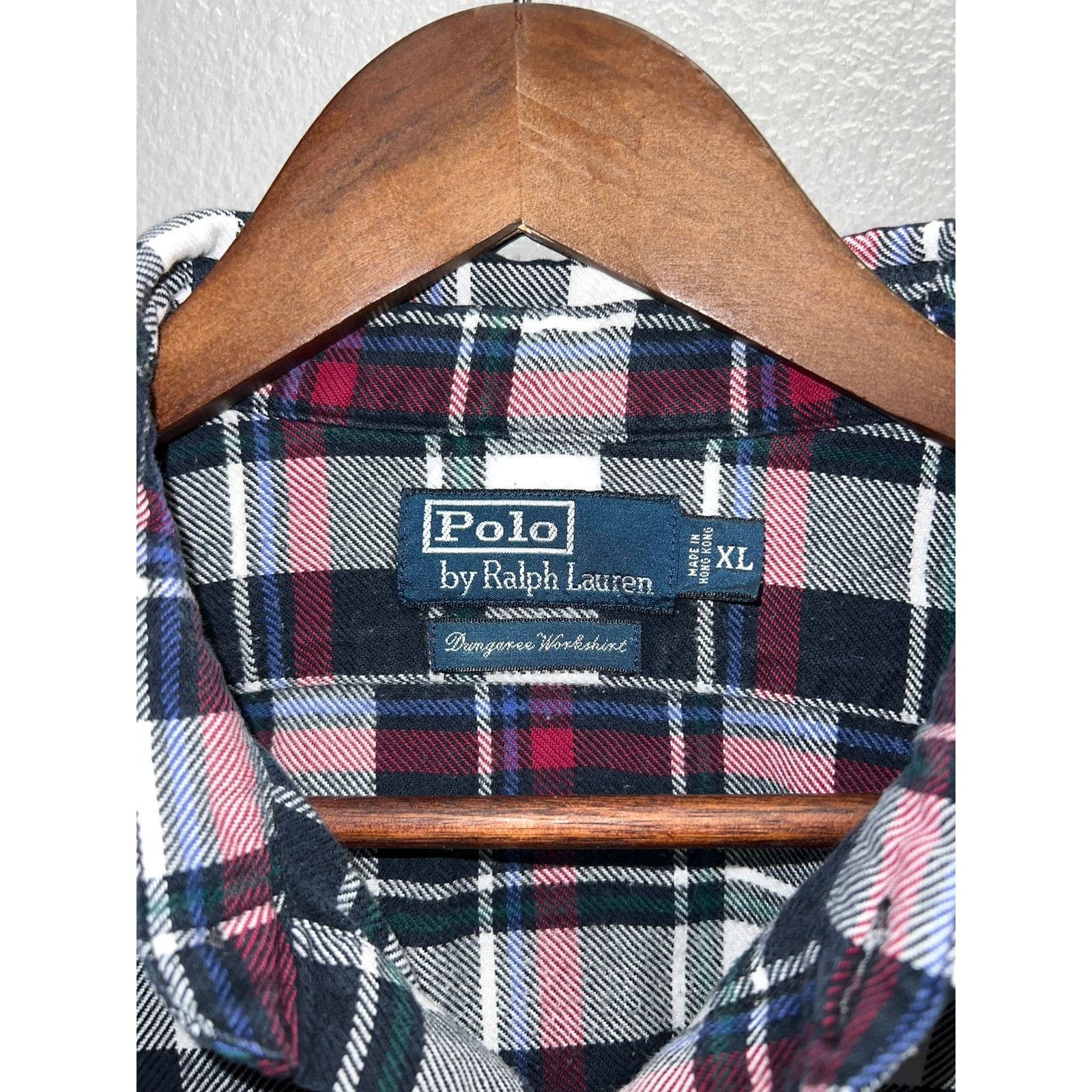 Polo Ralph Lauren Polo by Ralph Lauren Dungaree Workshirt Long Sleeve Shirt XL Size US XL / EU 56 / 4 - 6 Thumbnail