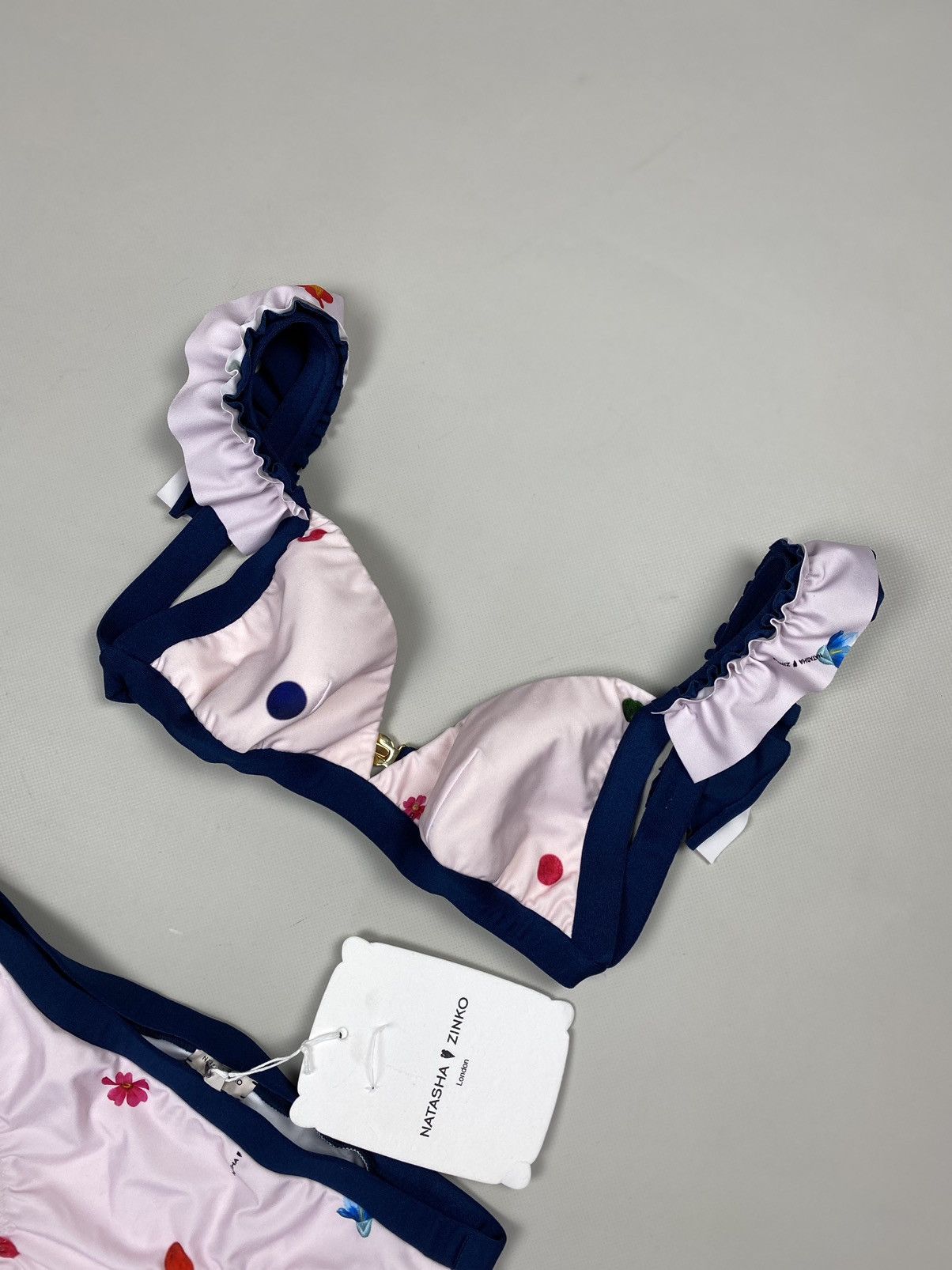 Designer × Natasha Zinko BNWT! Natasha Zinko neoprene bikini 2 piece swim suit Size XS / US 0-2 / IT 36-38 - 6 Thumbnail