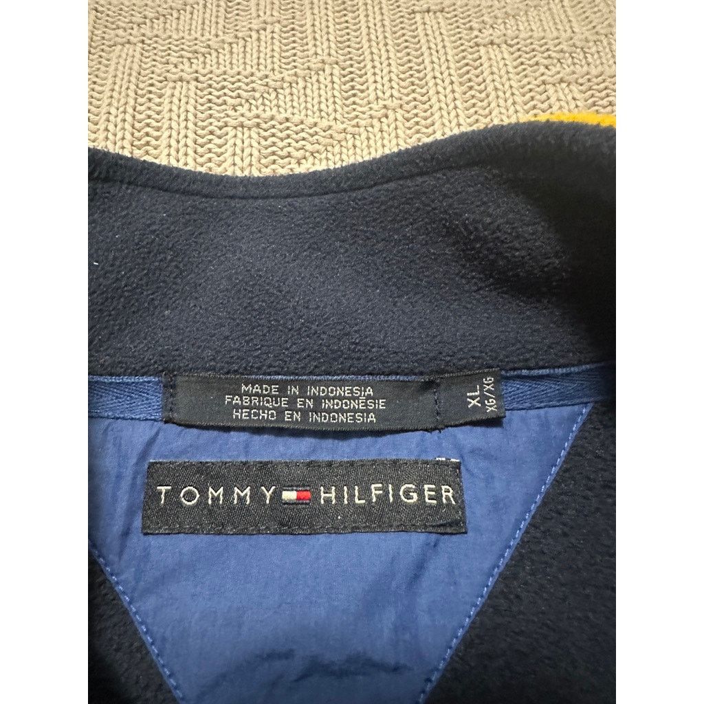 Tommy Hilfiger Vintage Y2K Tommy Hilfiger yellow fleece full zip jacket Size US XL / EU 56 / 4 - 4 Thumbnail