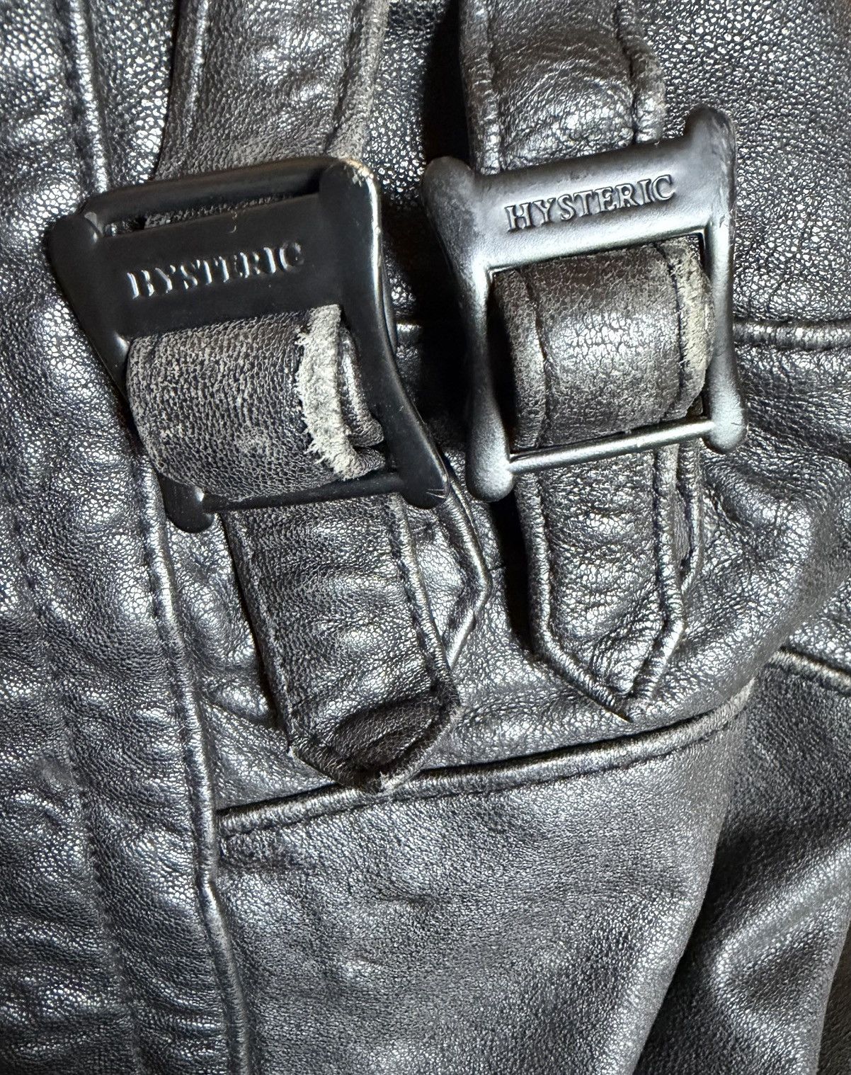 Hysteric Glamour Hysteric Glamour Leather Jacket Size US XS / EU 42 / 0 - 7 Thumbnail