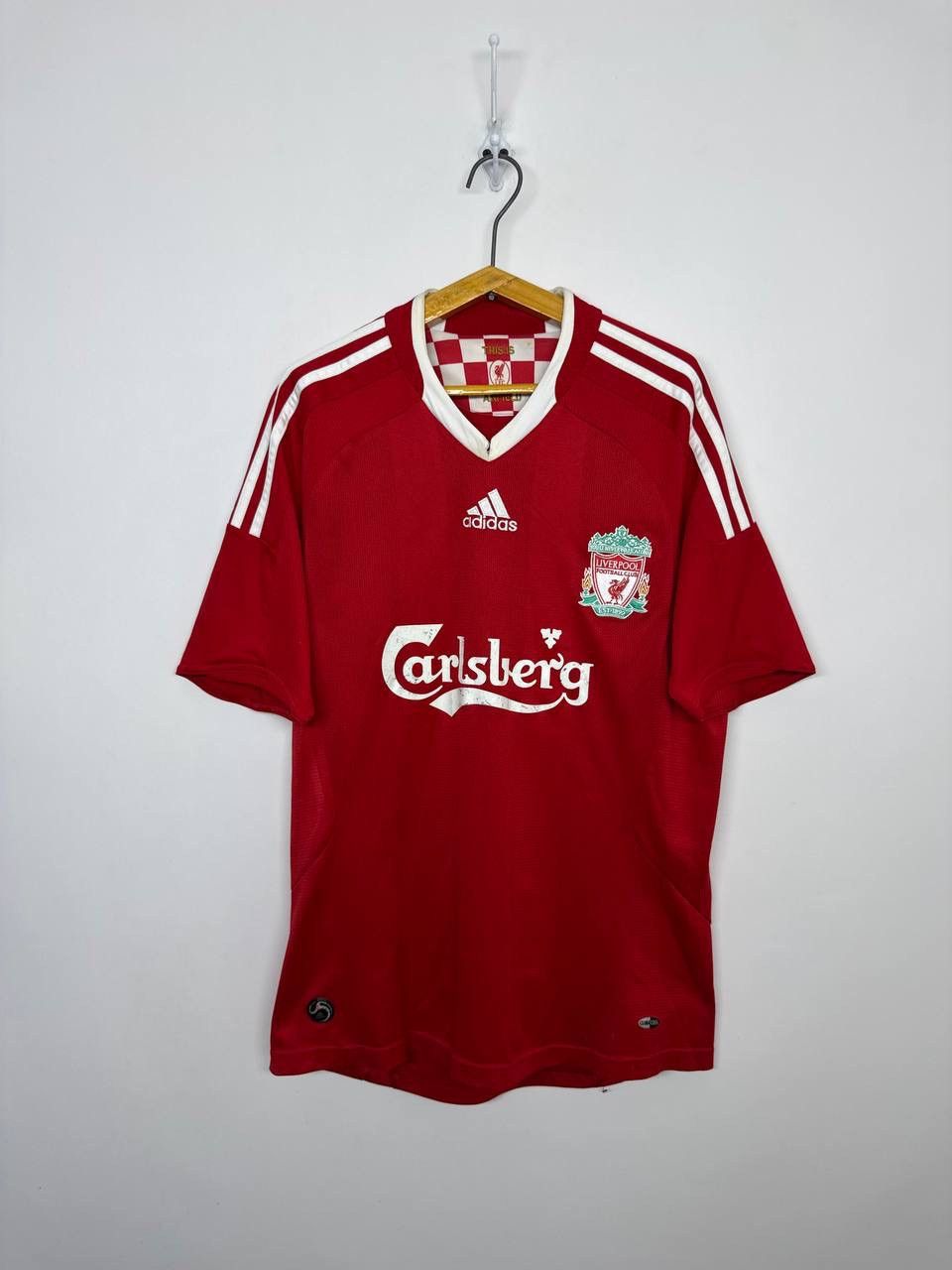 Adidas Vintage Y2k Adidas Liverpool 2008/2009 Football Soccer Size US L / EU 52-54 / 3 - 1 Thumbnail