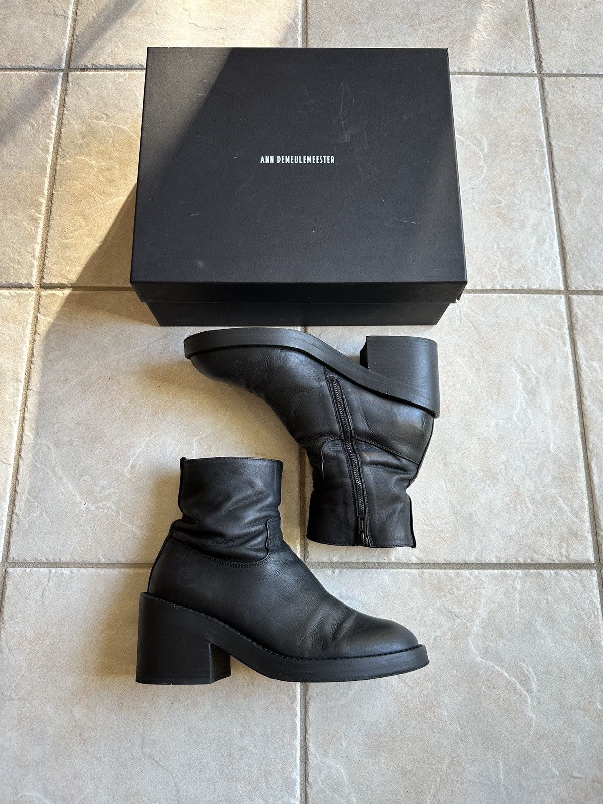 Ann Demeulemeester Noor High Heel Boots Sz 41