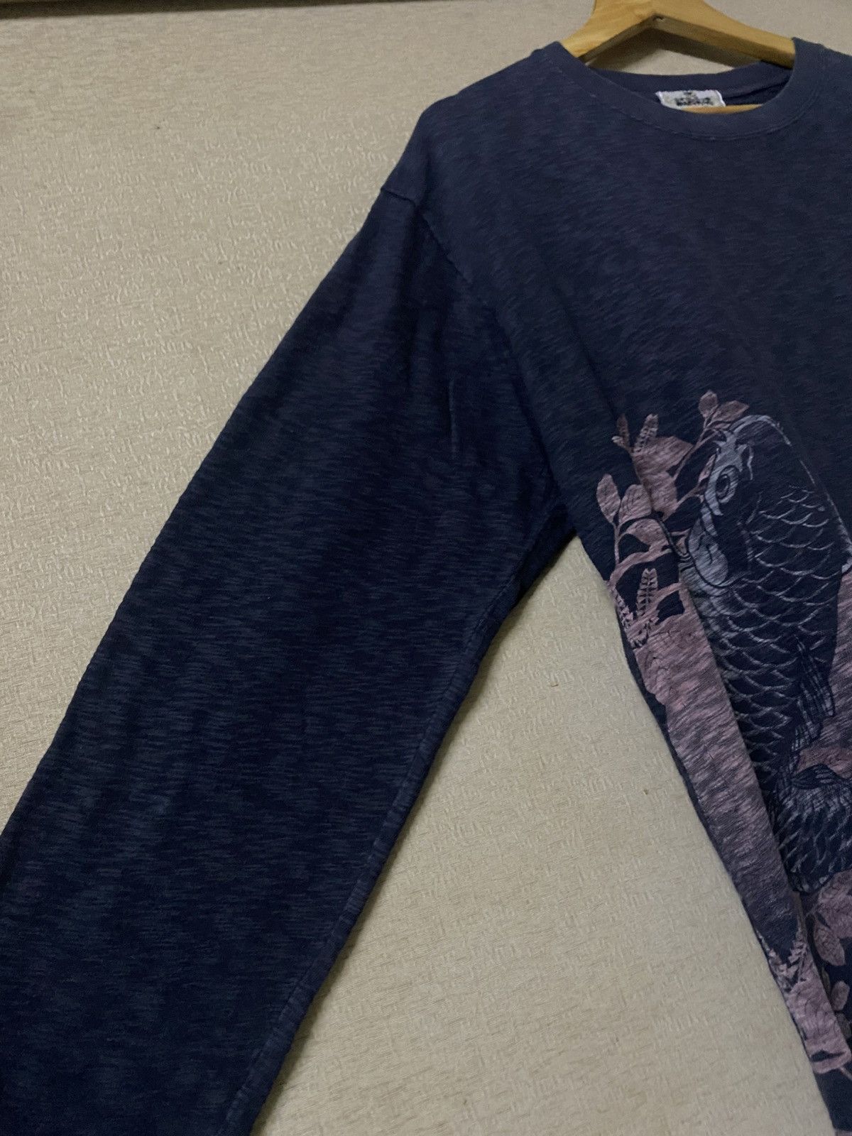 Hysteric Glamour Rare💥 KARAKURI TAMASHI Koi Fish Scale Longsleeve Emberoidery Size US L / EU 52-54 / 3 - 3 Thumbnail