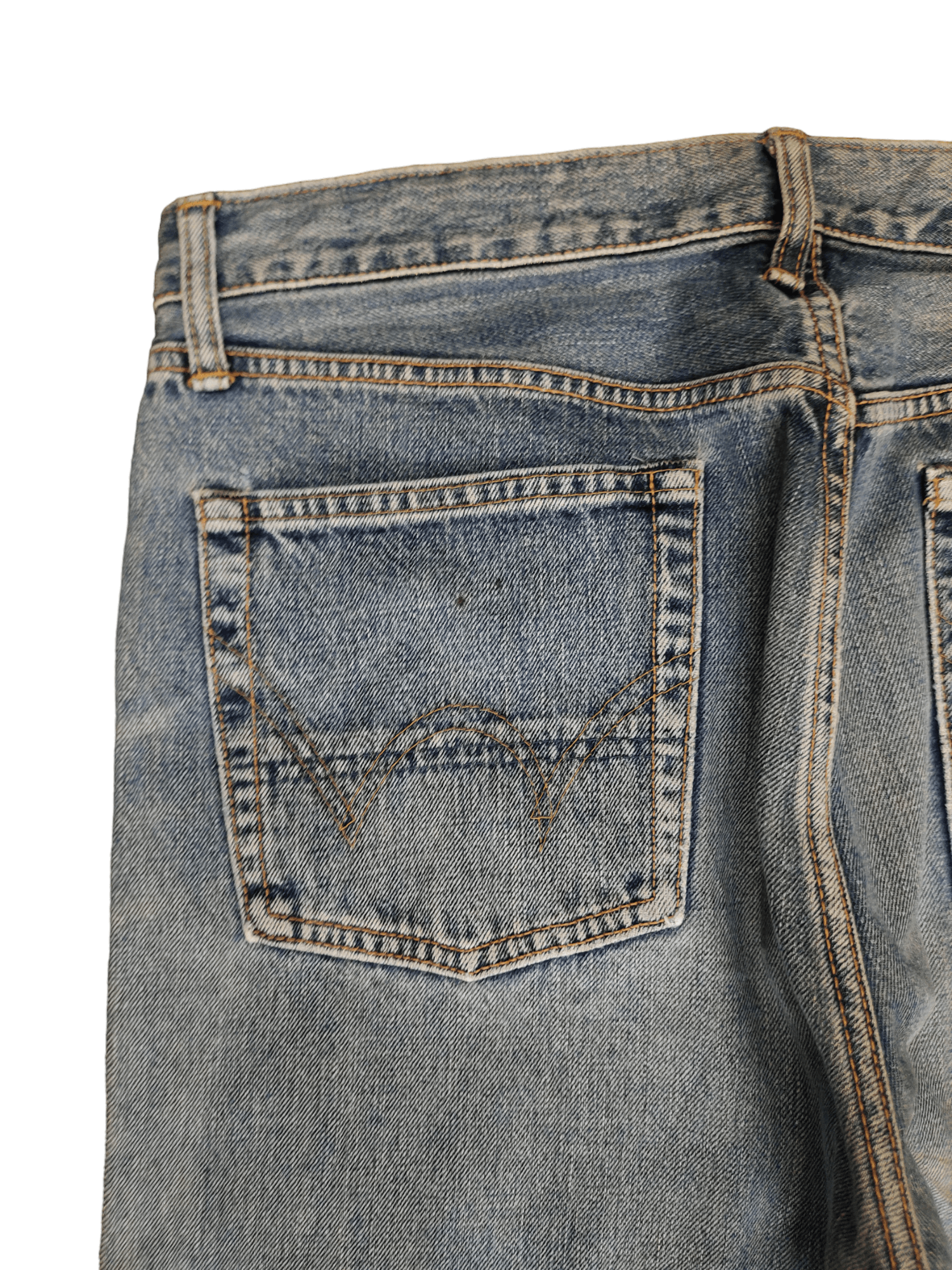 Edwin 90s Edwin 505XX Distress Selvedge Jeans Undercover Design Size US 33 - 15 Thumbnail