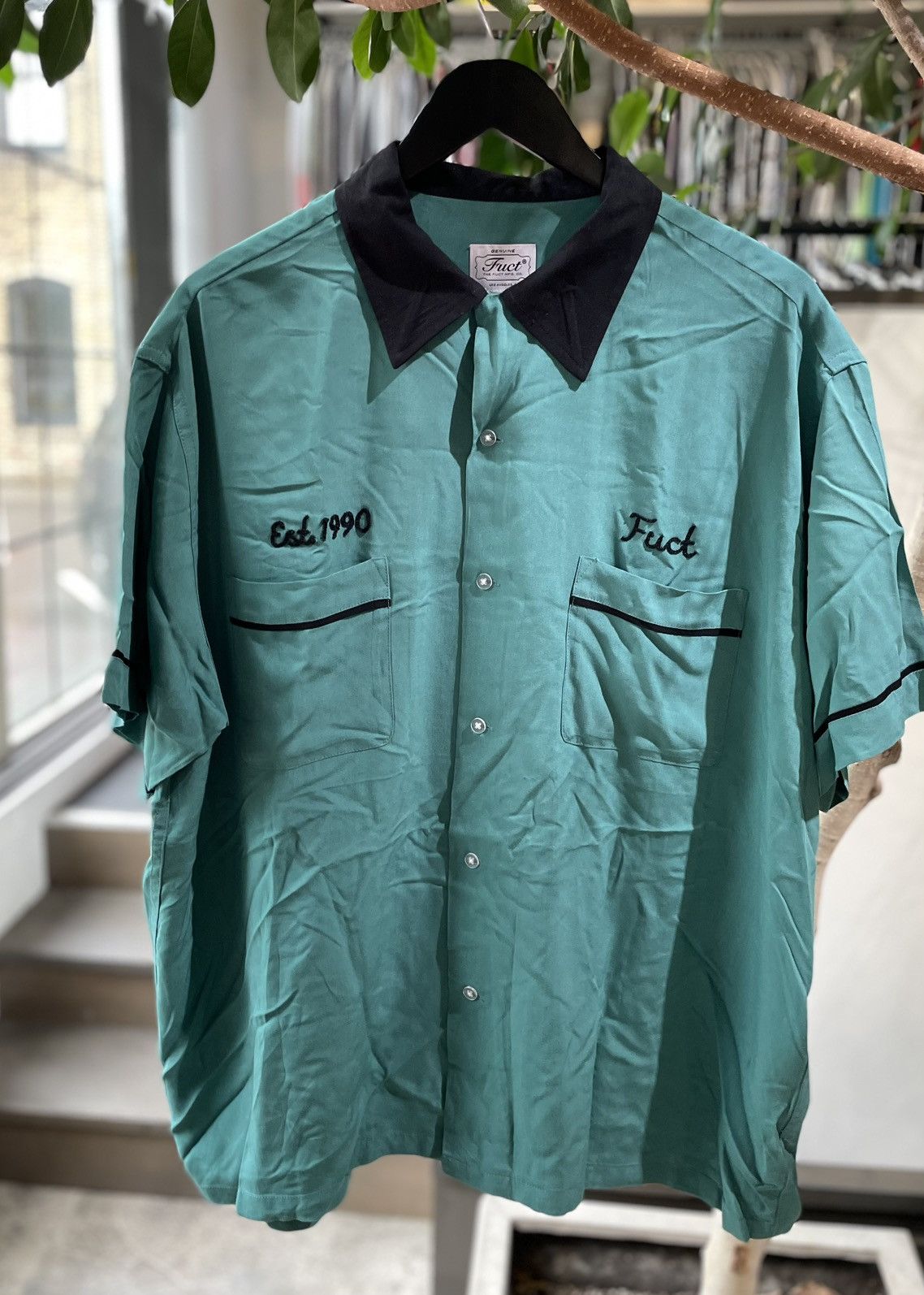FUCT Fuct Devil Bowling Shirt Size US XL / EU 56 / 4 - 3 Thumbnail