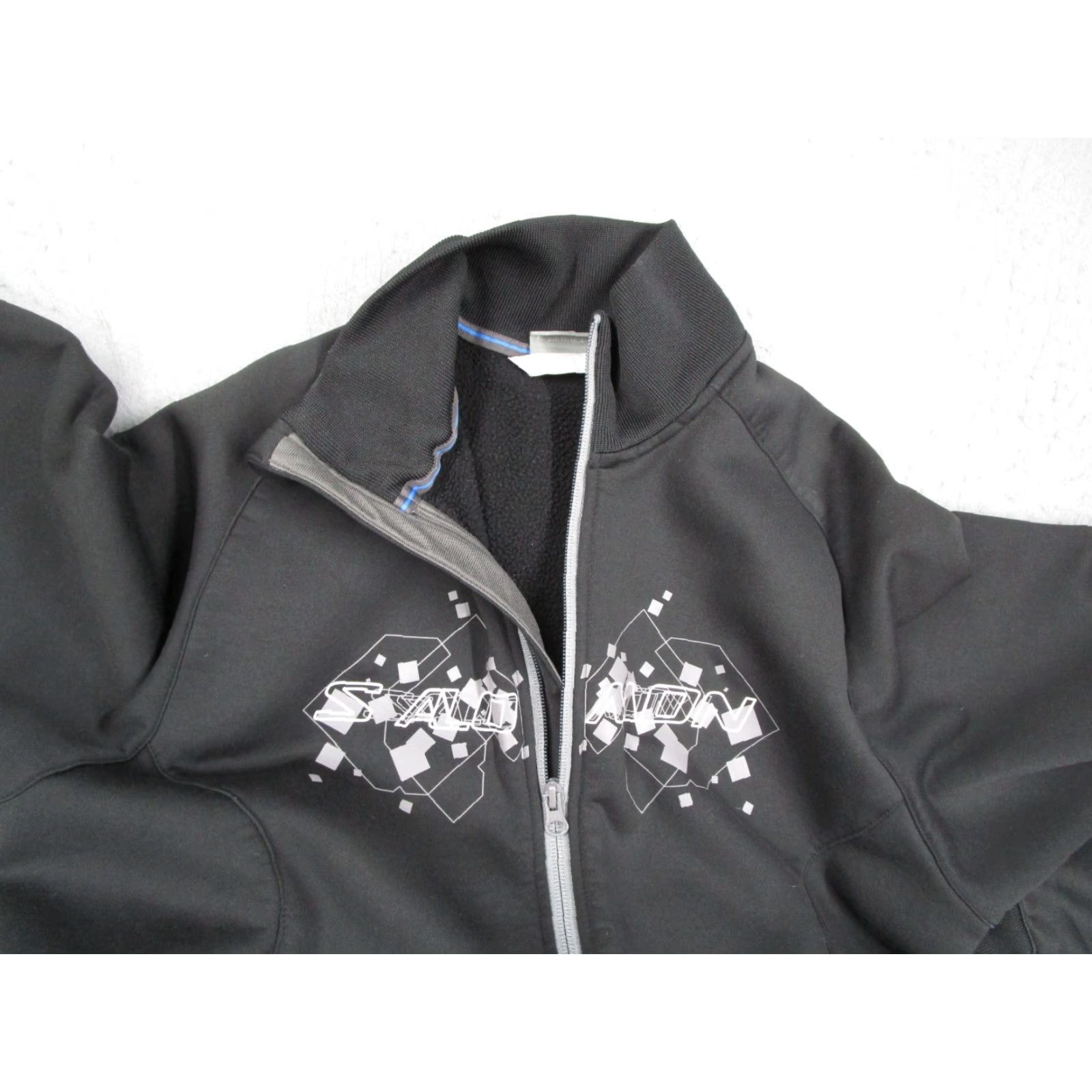 Salomon Salomon Jacket Mens Large Black ActiTherm Softshell Full Zip Hiking Athletic Size US L / EU 52-54 / 3 - 2 Thumbnail