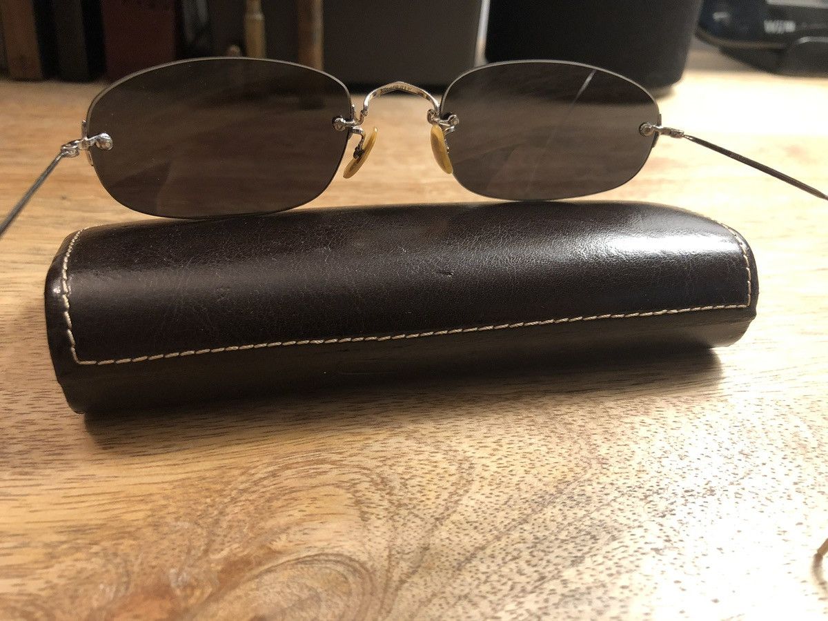 Other Nader Zadi NY Custom Silver Rimless Sunglasses Size ONE SIZE - 7 Thumbnail