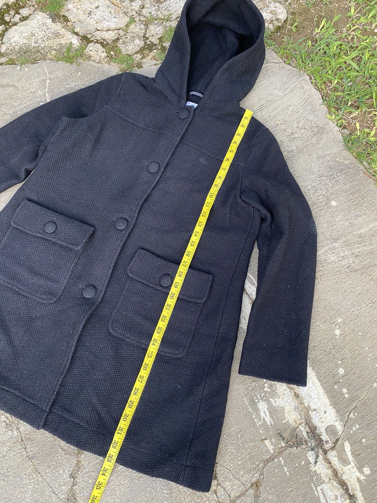 Lacoste × Vintage Vintage Lacoste Wool Long Jacket Size L / US 10 / IT 46 - 7 Thumbnail