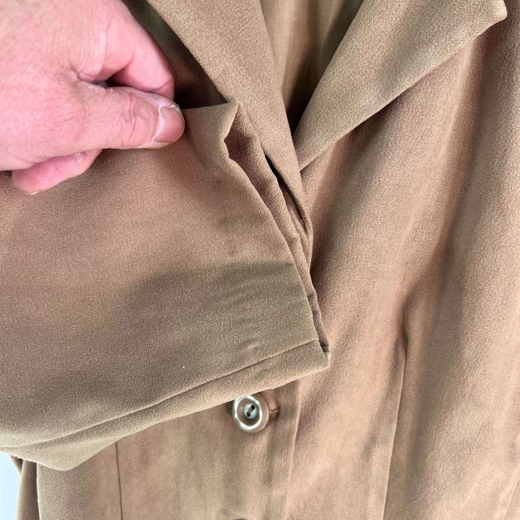 Vintage VINTAGE Be Smart Blazer Jacket Womens Size L Brown Animal Print Notch Collar Size L / US 10 / IT 46 - 3 Thumbnail