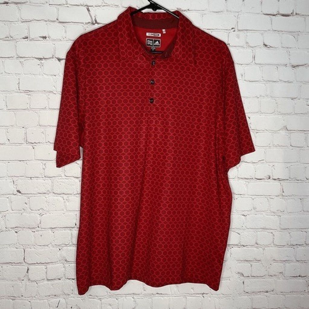 Adidas Adidas Climacool Short Sleeve Tennis Golf Polo Shirt Men M Size US M / EU 48-50 / 2 - 1 Thumbnail