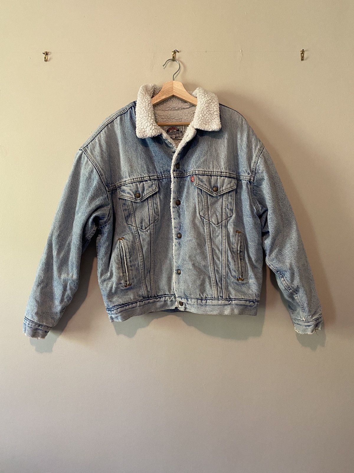 Levi's Vintage Clothing Levis Sherpa Trucker Jacket Size US L / EU 52-54 / 3 - 1 Thumbnail