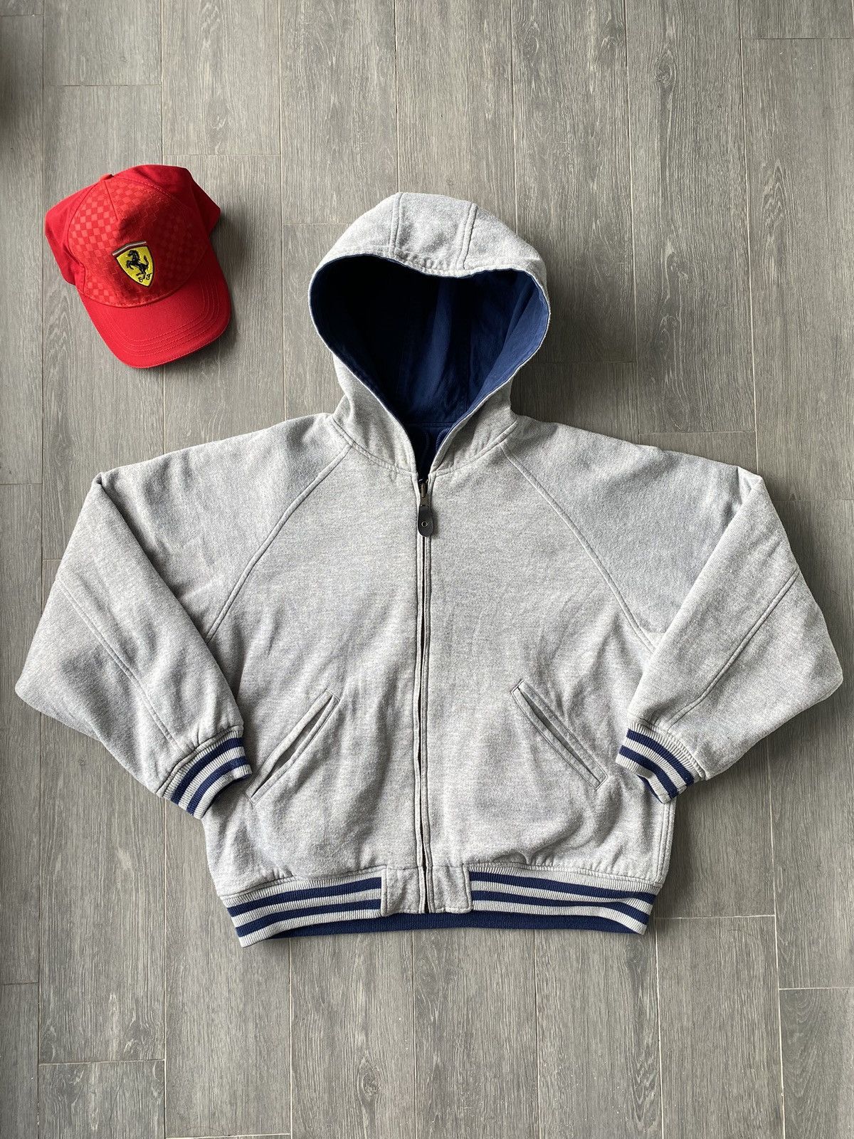 Ferrari × Formula 1 × Vintage Grails Vintage 90’s Ferrari Reversible Jacket🏎️ Size US L / EU 52-54 / 3 - 5 Thumbnail