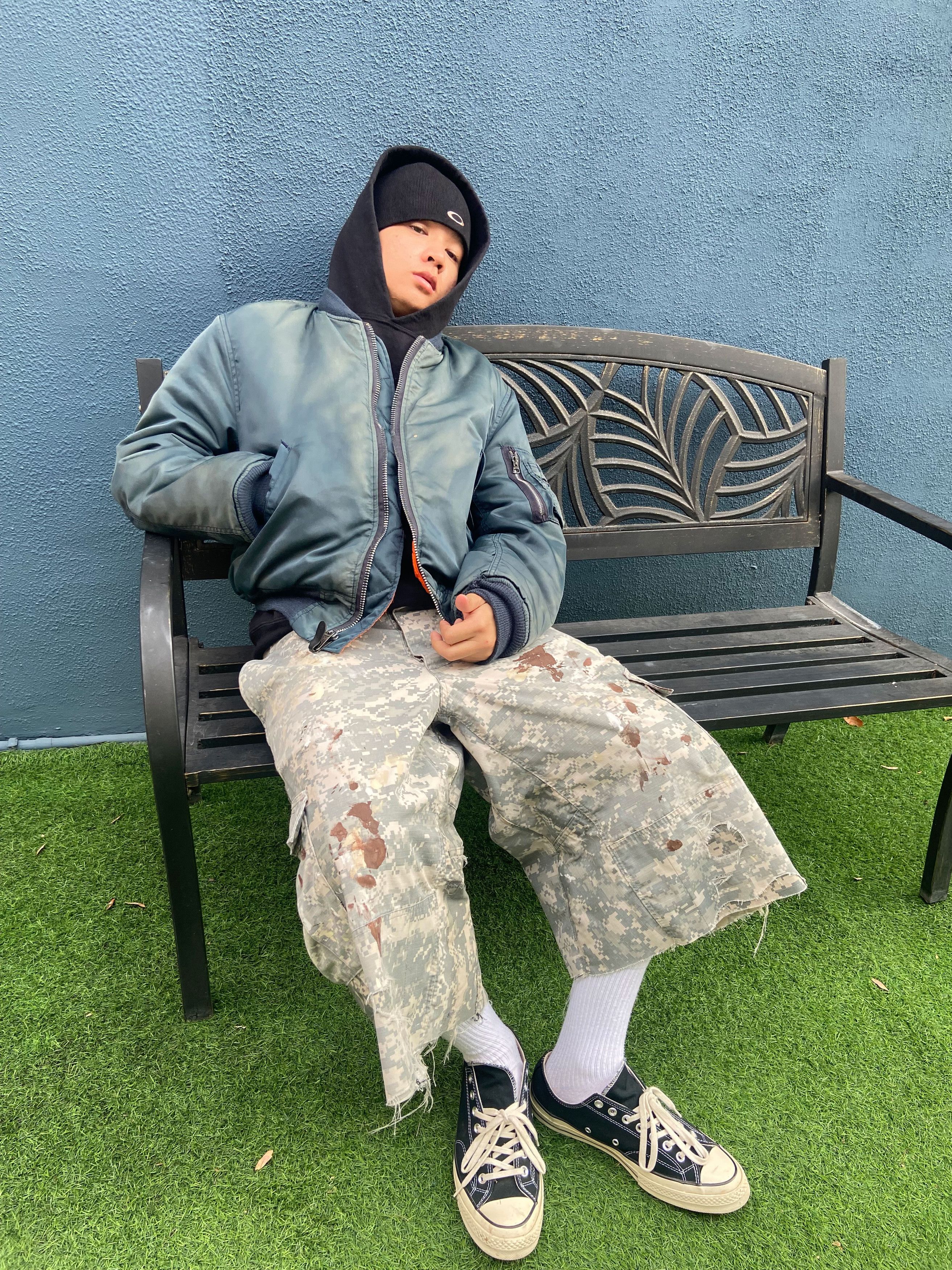 Other Faded Reversible Ma-1 Bomber Jacket Size US M / EU 48-50 / 2 - 5 Thumbnail