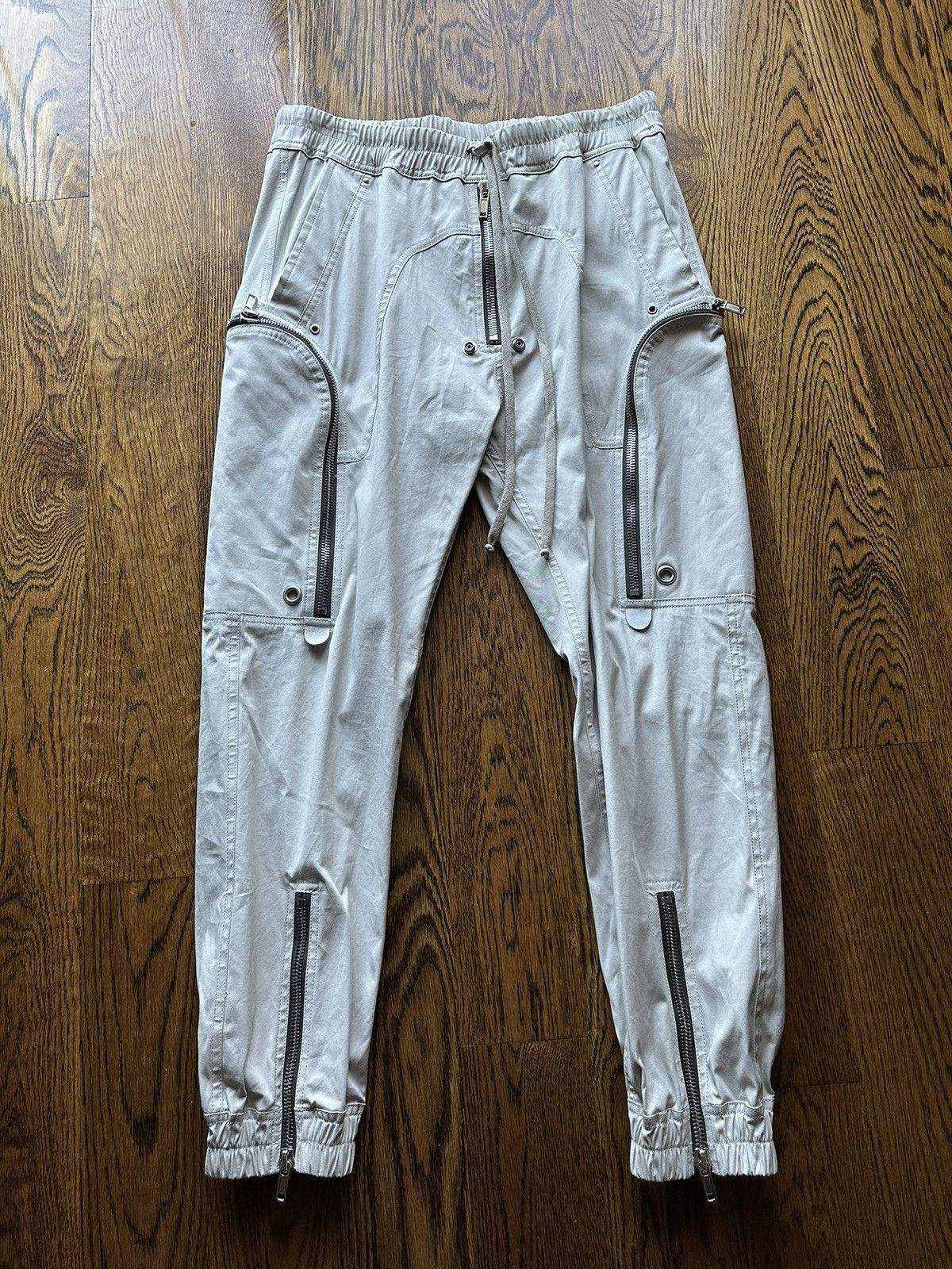 Rick Owens Phlegethon Oyster Bauhaus Cargos size 52