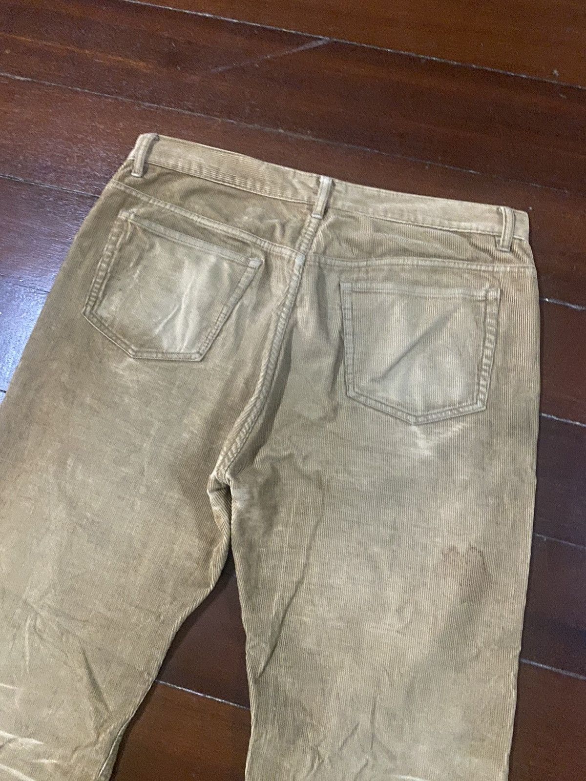 A.P.C. Vintage y2k hiver 2000 A.P.C. Valvet flare faded pants Size US 35 - 10 Thumbnail