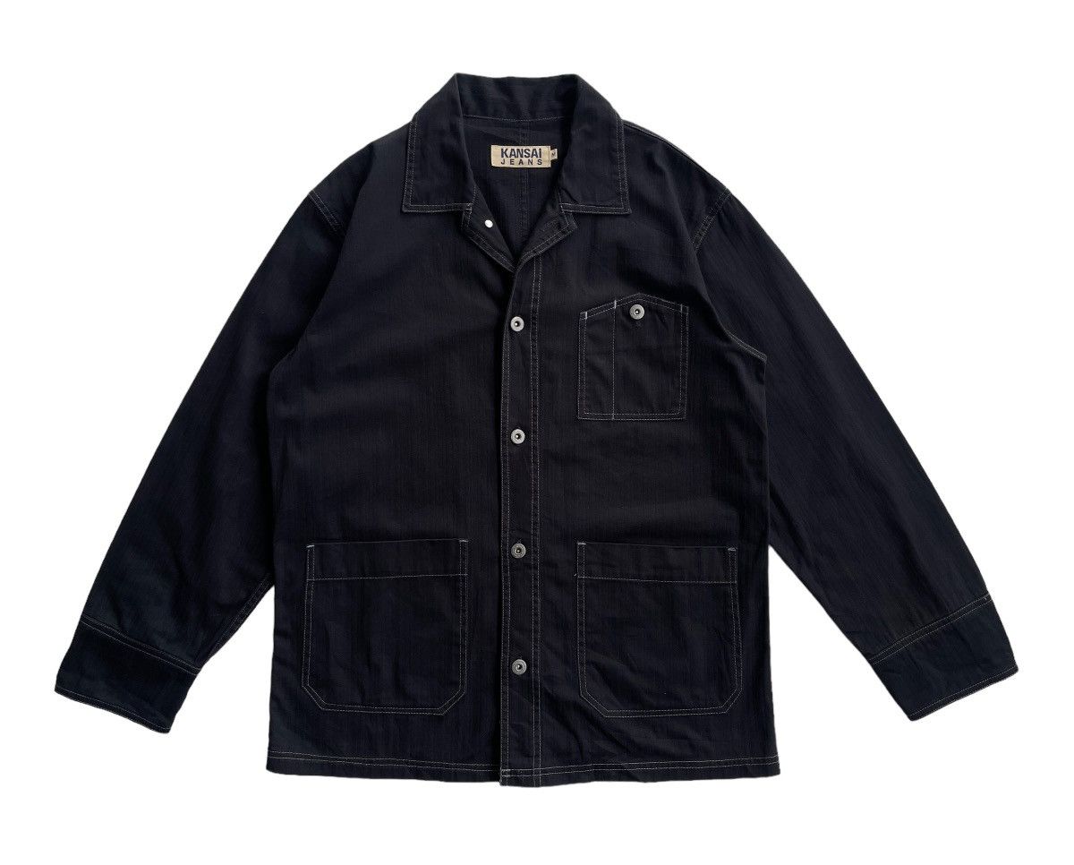 Kansai Yamamoto Kansai Yamamoto Workers Jacket Size US M / EU 48-50 / 2 - 2 Thumbnail