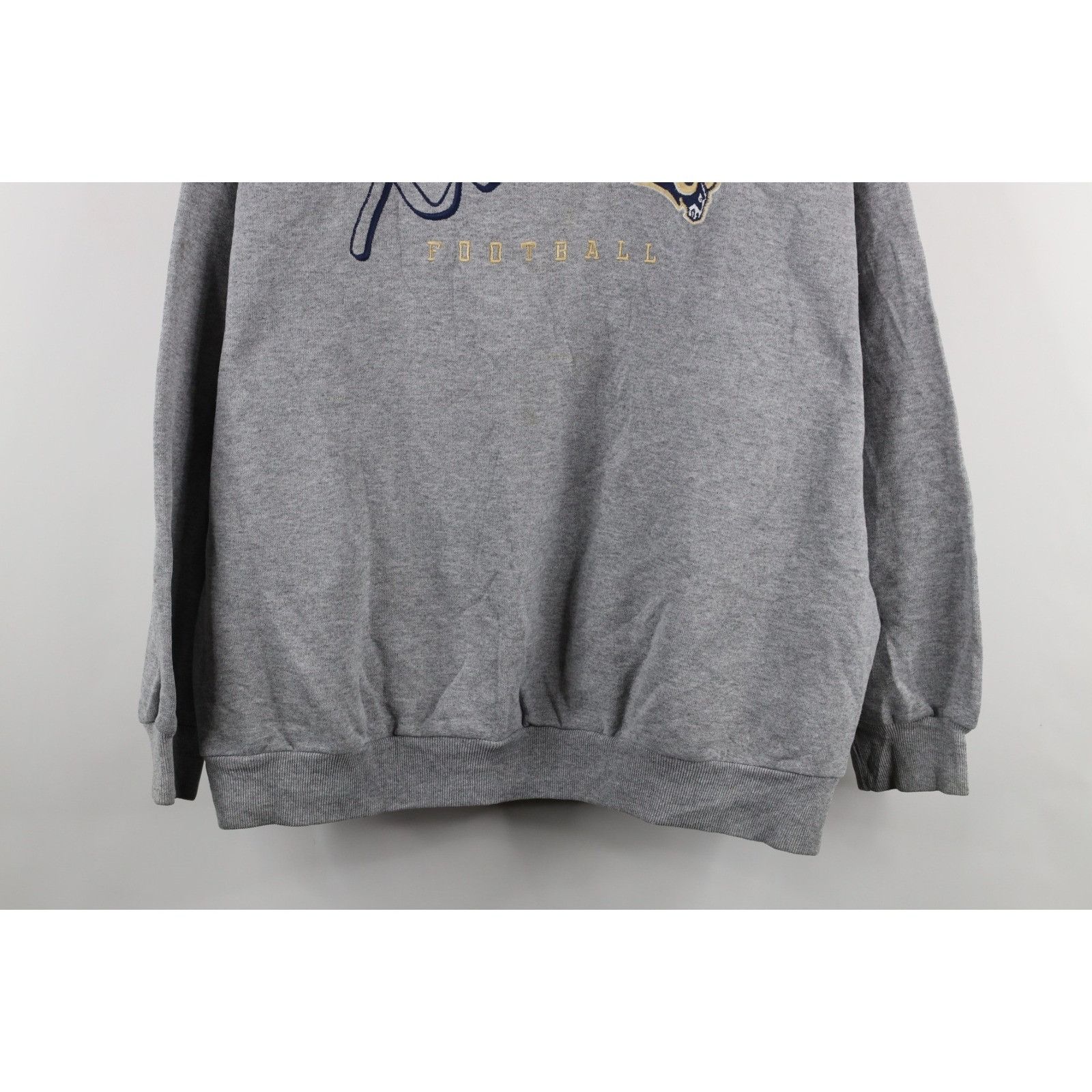 Vintage Vintage 90s Spell Out Script St Louis Rams Sweatshirt Size US XXL / EU 58 / 5 - 3 Thumbnail