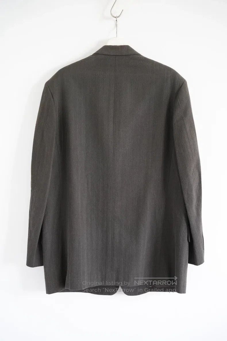Yohji Yamamoto YOHJI YAMAMOTO Fishbone Pattern Brown Grey Suit Size US L / EU 52-54 / 3 - 2 Thumbnail