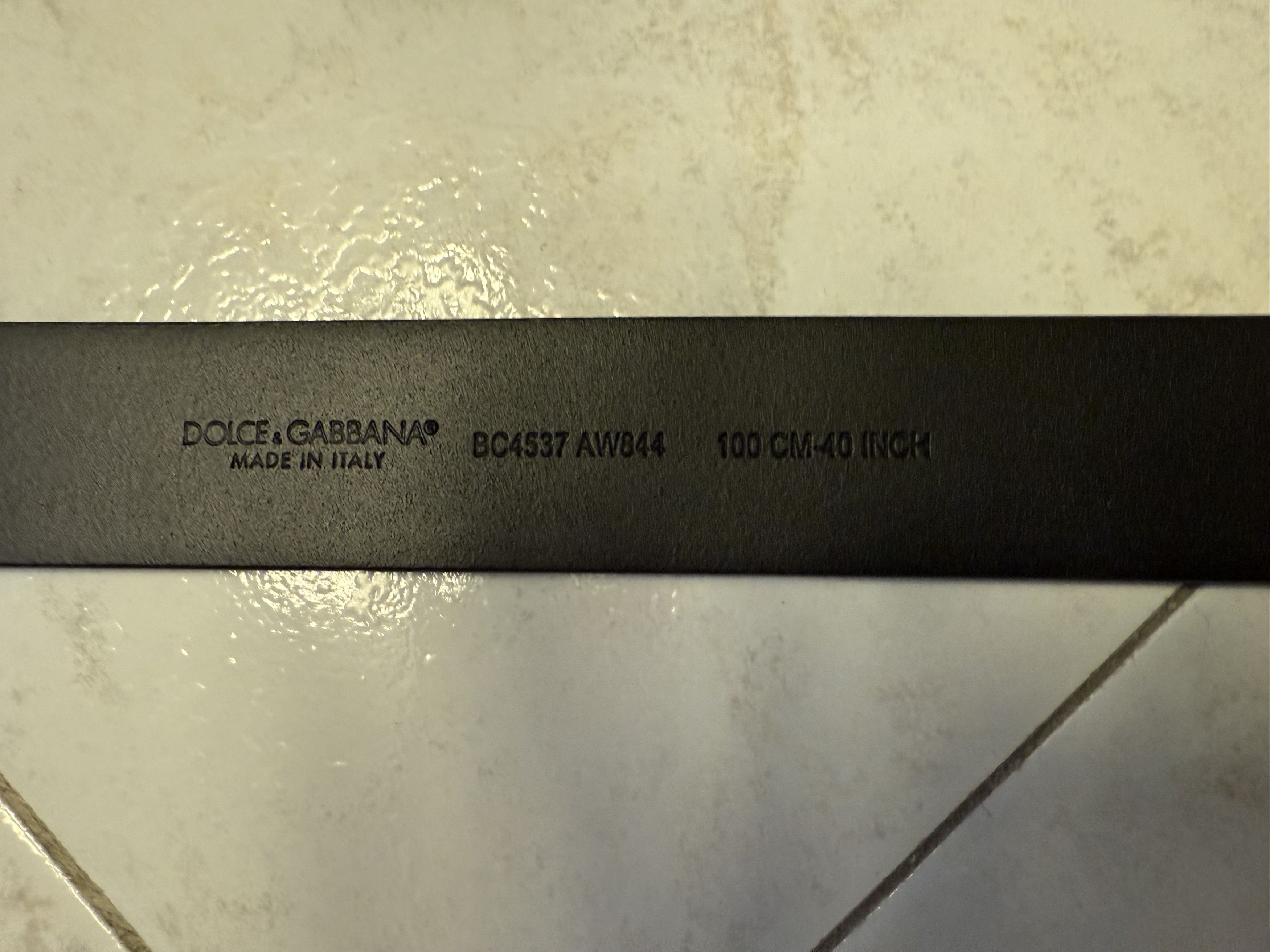 Dolce & Gabbana Leather Belts with Carabiner, Ring , Fastening Size ONE SIZE - 9 Thumbnail