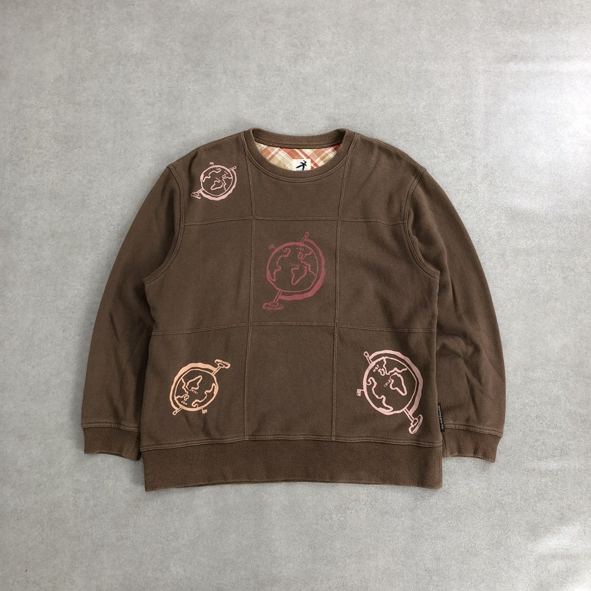 Hai Sporting Gear × Issey Miyake Vintage Issey Miyake Hai Sporting Gear Brown Sweatshirt Size US M / EU 48-50 / 2 - 1 Thumbnail