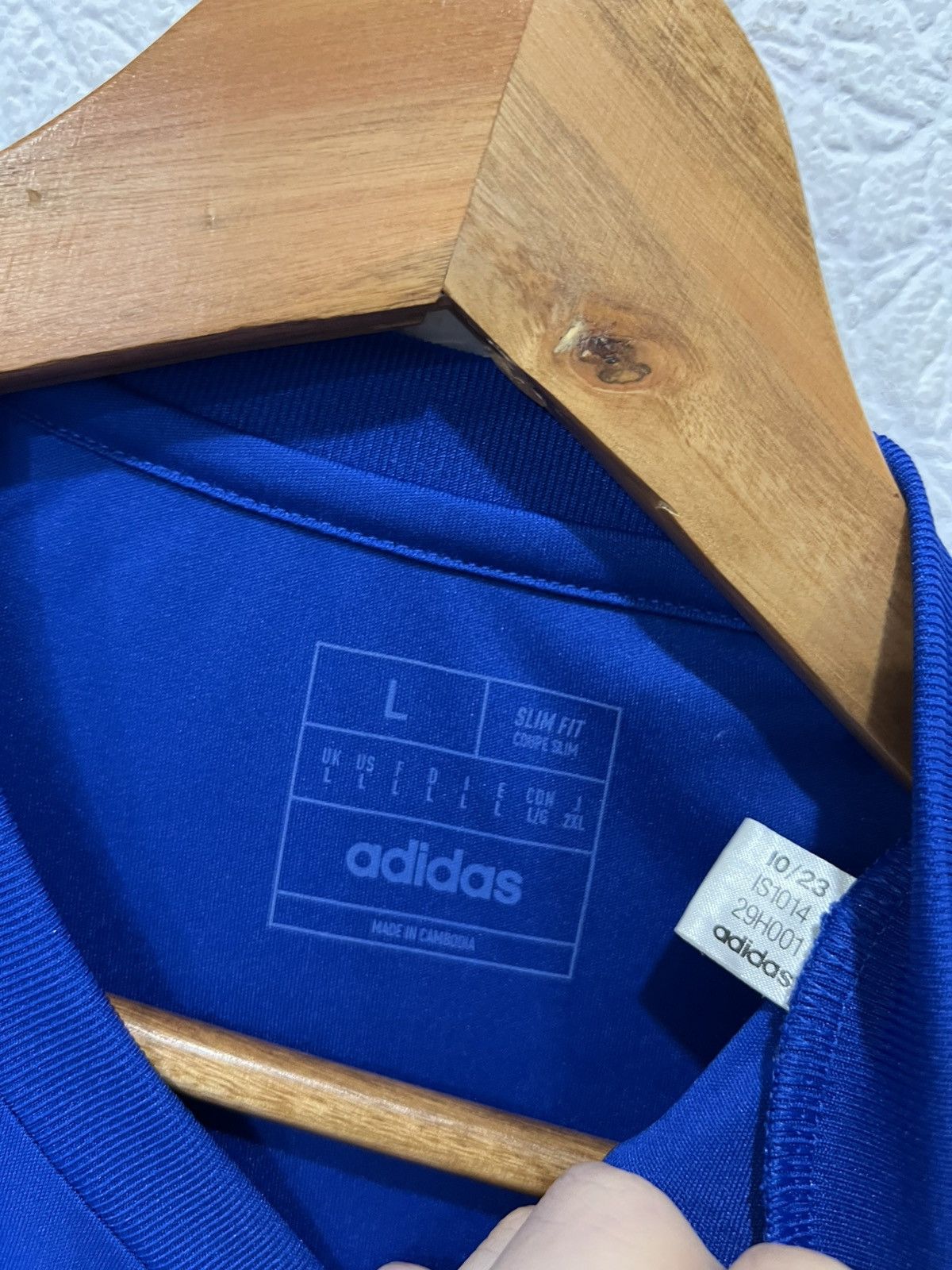 Adidas Adidas Swindon Town Soccer Jersey Shirt Mens Size US L / EU 52-54 / 3 - 4 Thumbnail
