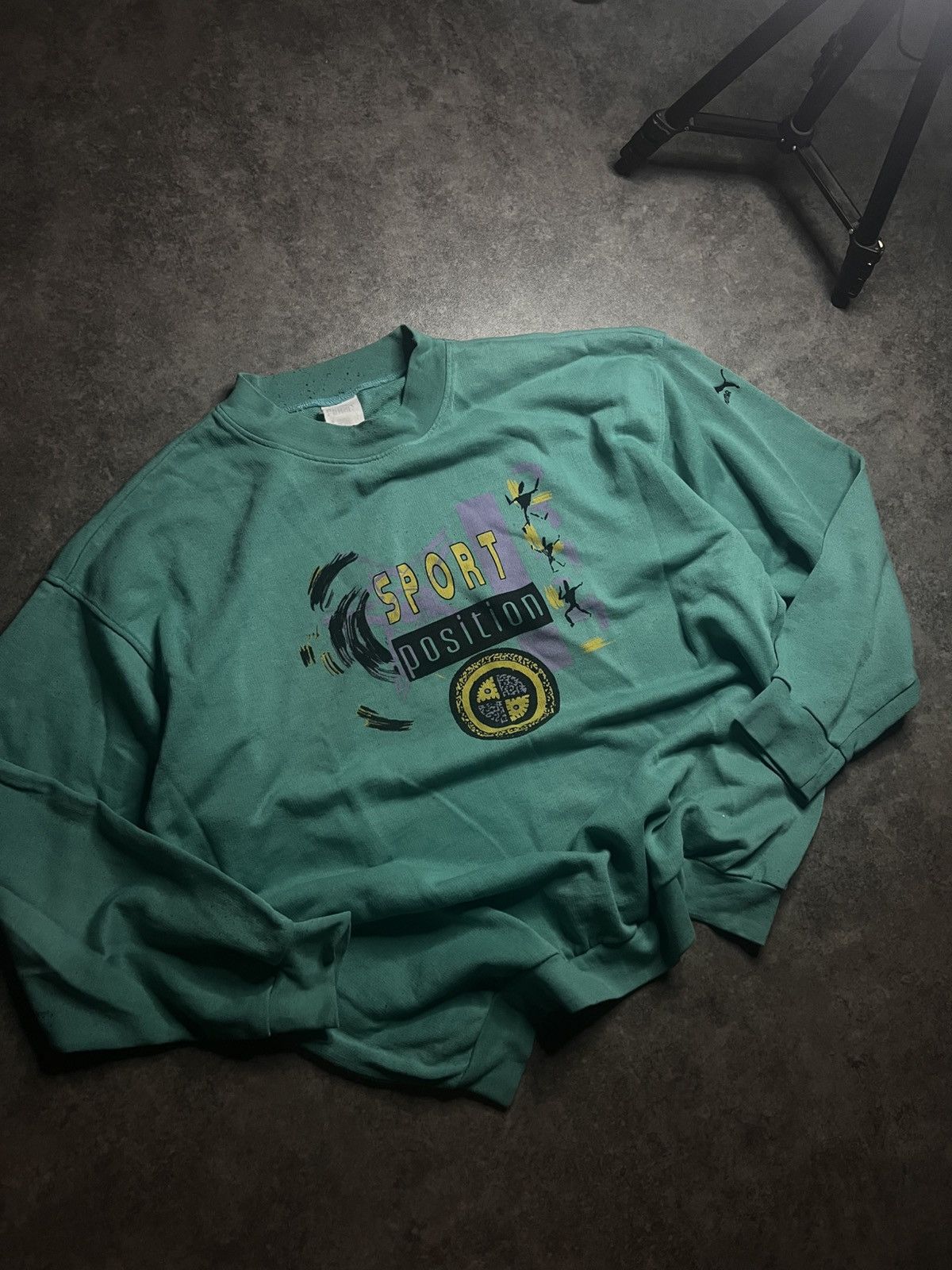 Puma Vintage sweatshirt Puma 90s Size US XL / EU 56 / 4 - 1 Thumbnail