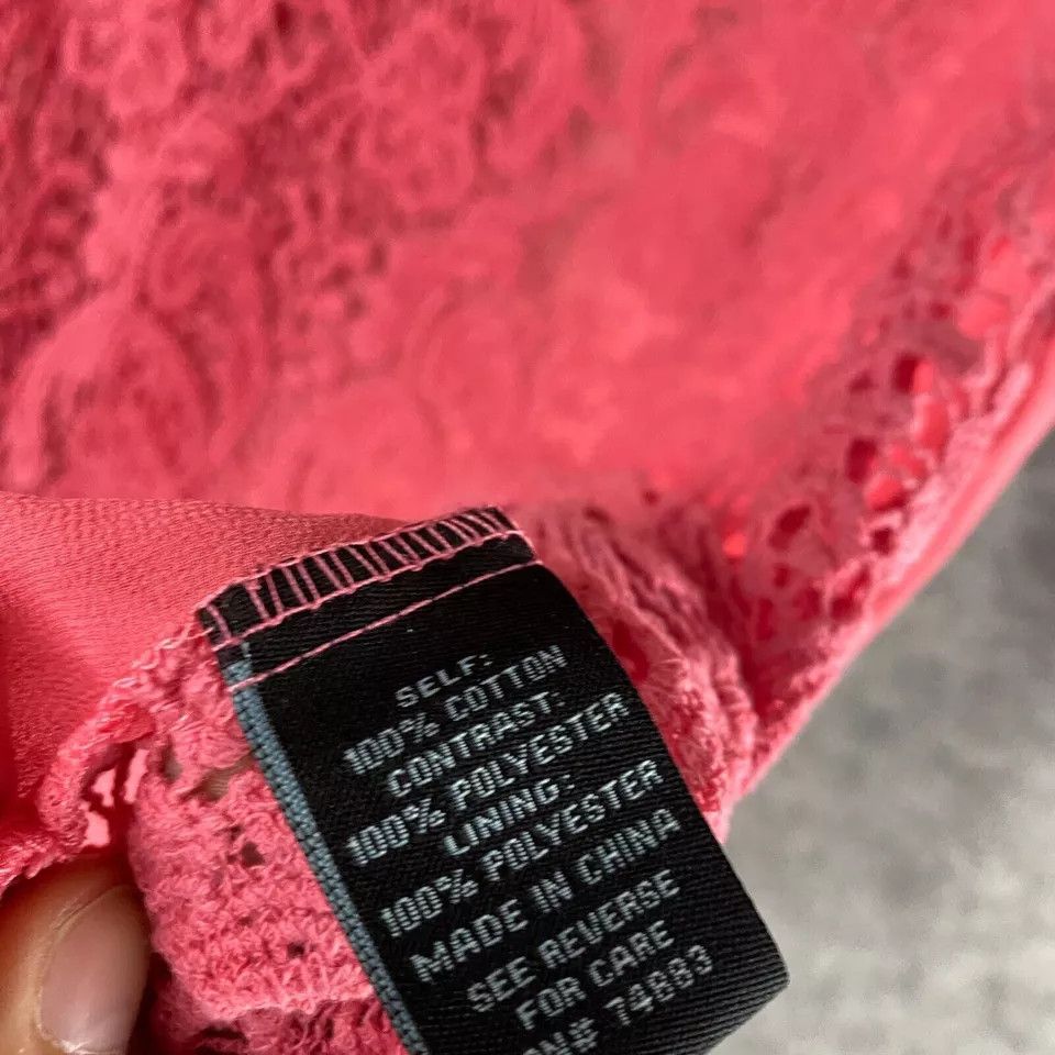 Cynthia Rowley Cynthia Rowley Tank Top Small Women's Pink 100% Cotton S Size S / US 4 / IT 40 - 4 Thumbnail