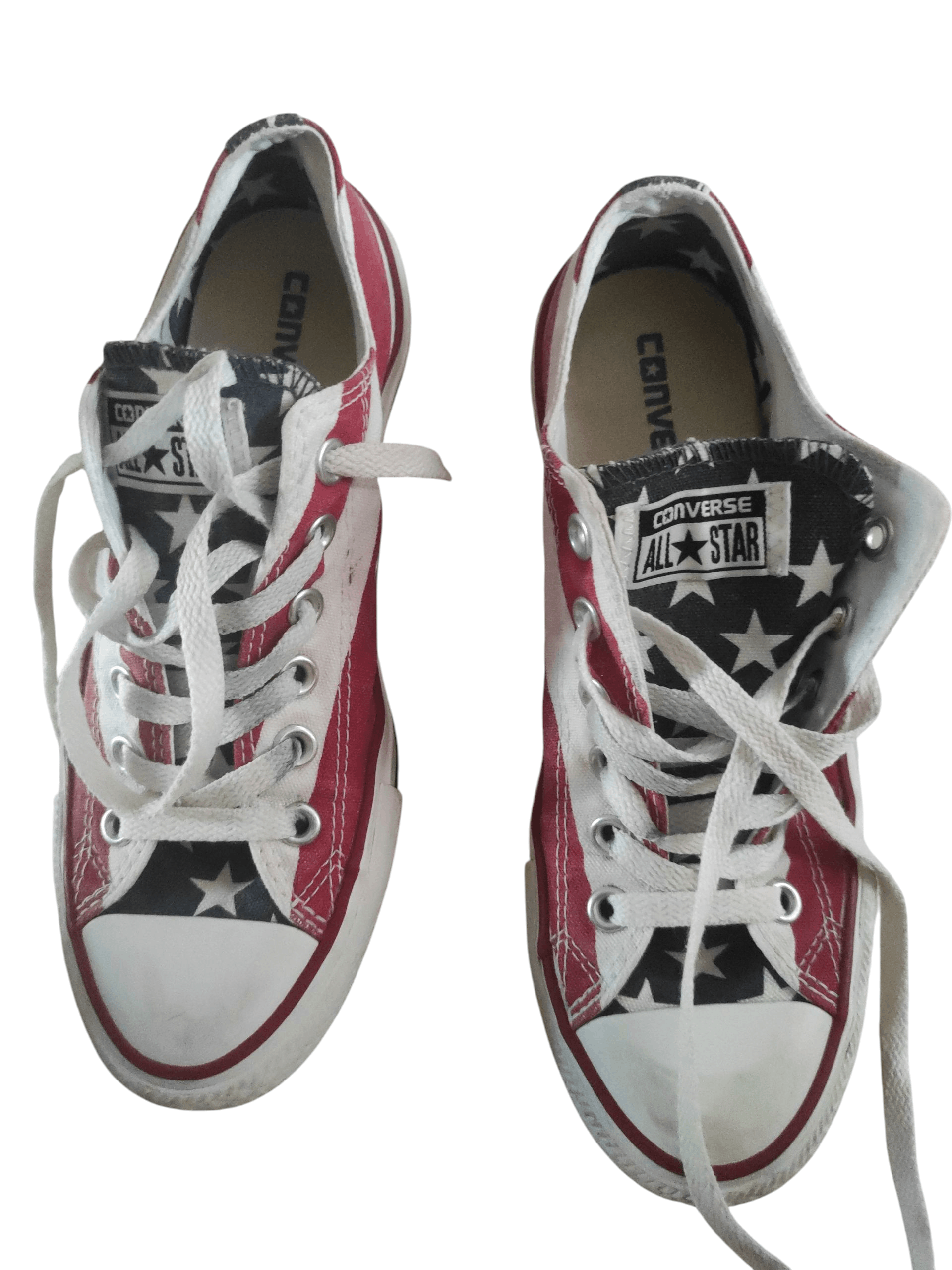 Converse Converse Women Chuck Taylor All Star American Flag Sneakers Size US 7.5 / IT 37.5 - 1 Thumbnail