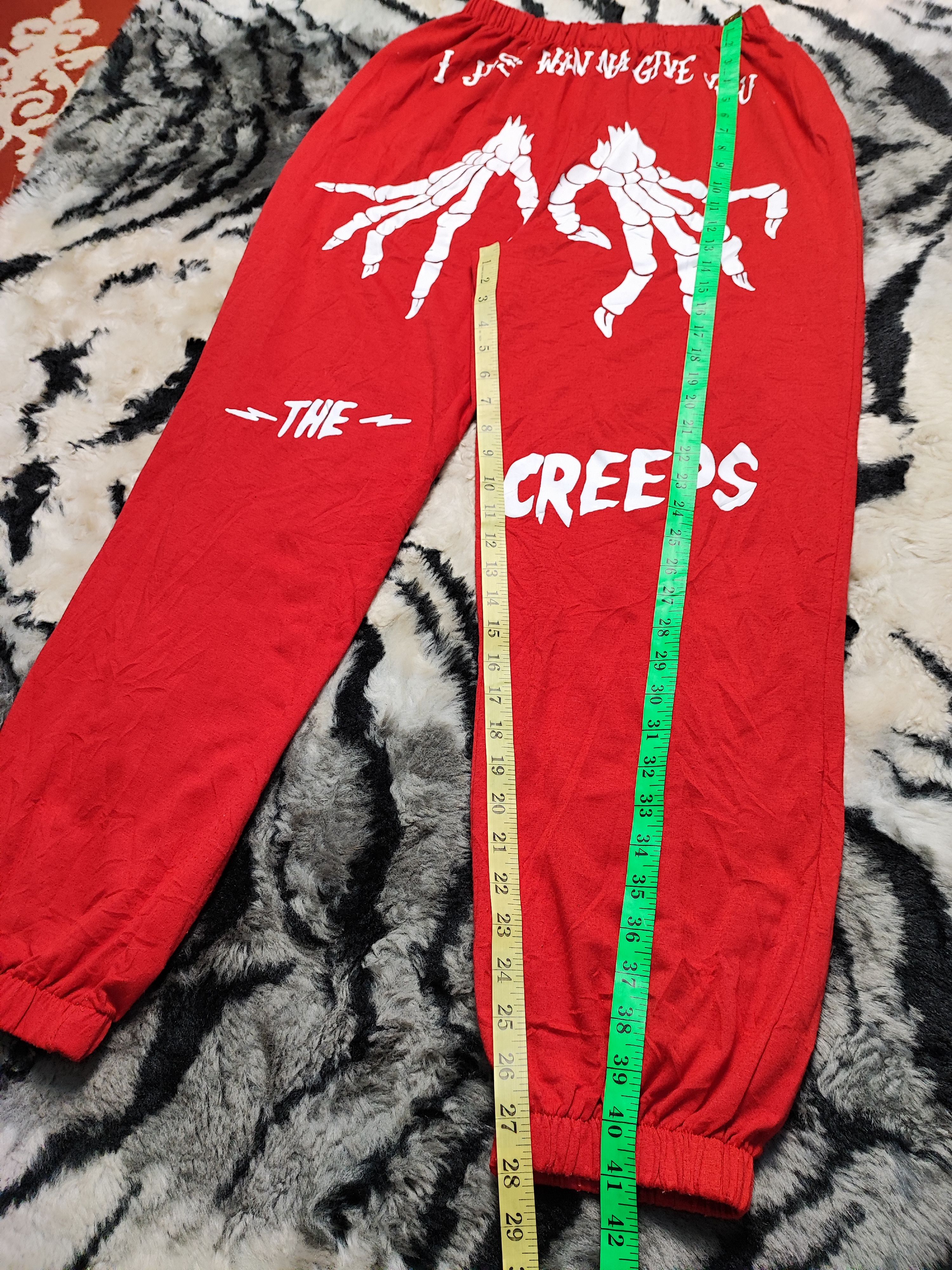 Shein Skulls Sweatpants Size US 30 / EU 46 - 3 Thumbnail