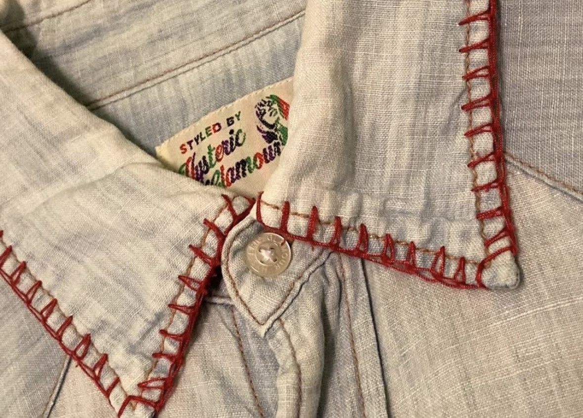 Hysteric Glamour 🔥HOT🔥VINTAGE 80's HYSTERIC GLAMOUR NAKED GIRL SHIRT Size US L / EU 52-54 / 3 - 5 Thumbnail