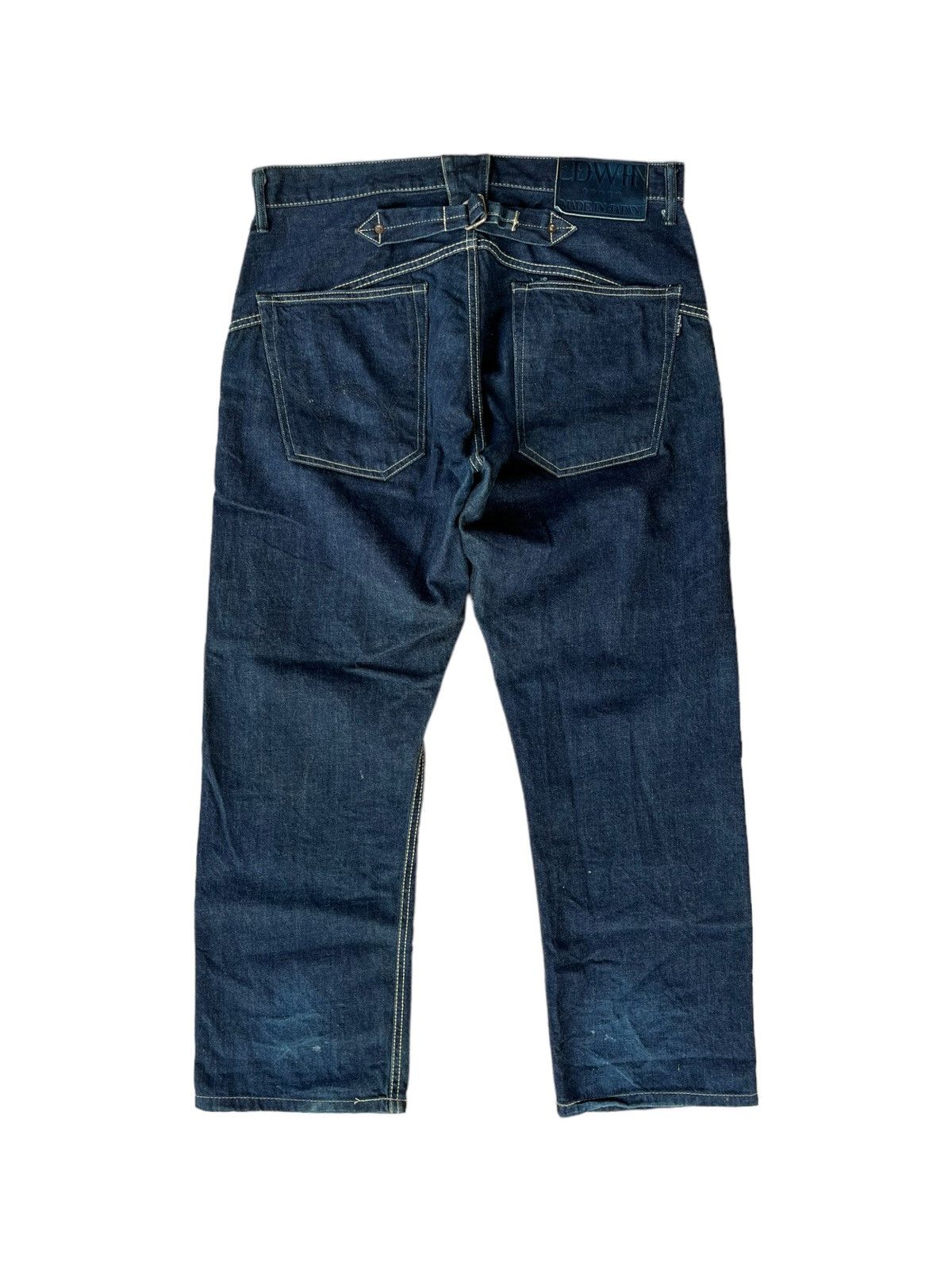 Edwin × Vintage Super rare💥 Edwin 5052D Orange Line Selvedge Size US 34 / EU 50 - 6 Thumbnail
