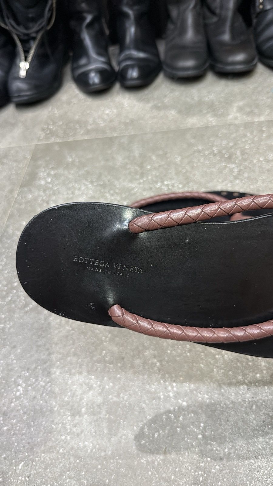 Bottega Veneta Vintage bottega veneta braided leather sandals Size US 11 / EU 44 - 4 Thumbnail