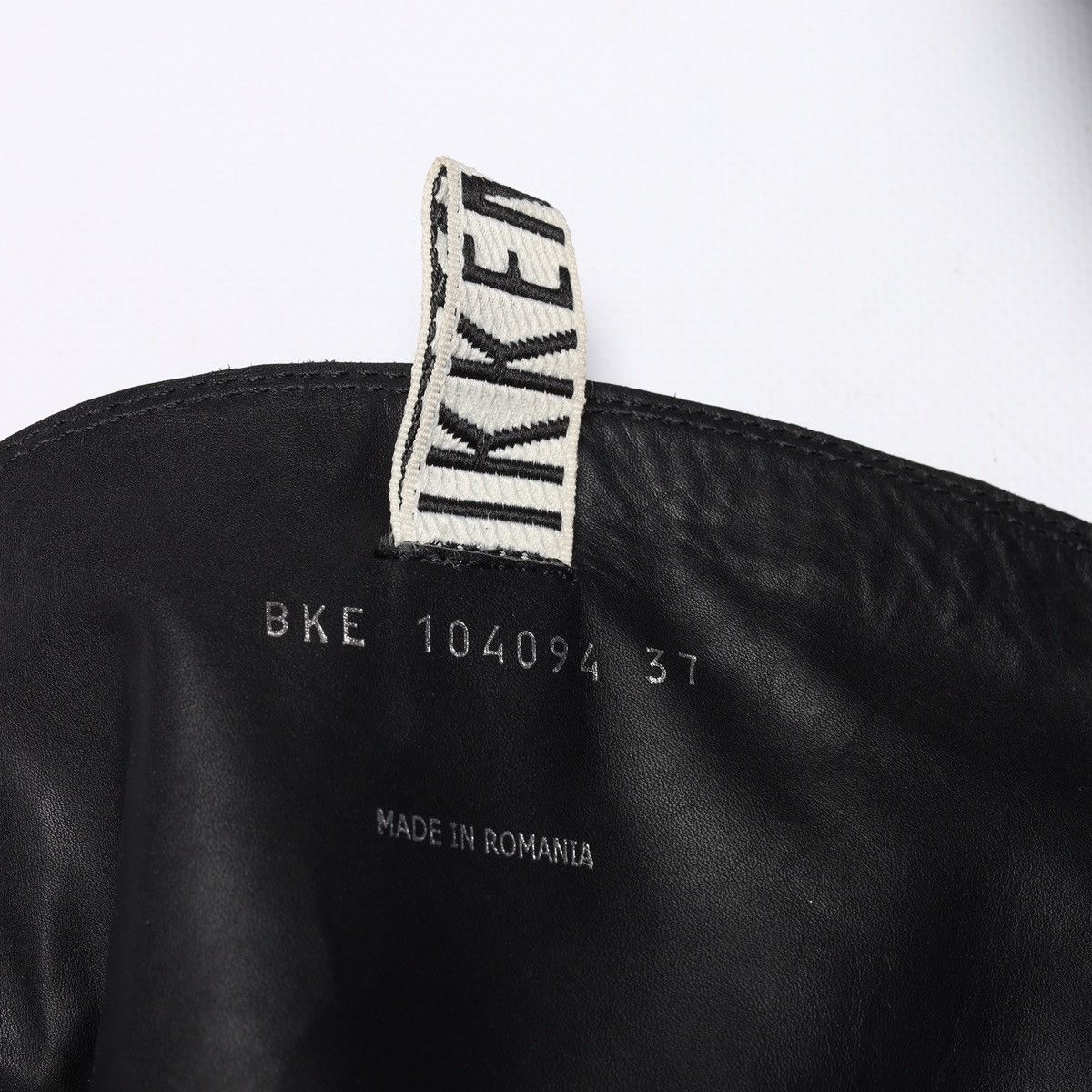 Dirk Bikkembergs Dirk Bikkembergs Thigh High Boots Leather Knee Zip Shoes Size US 7 / IT 37 - 18 Thumbnail