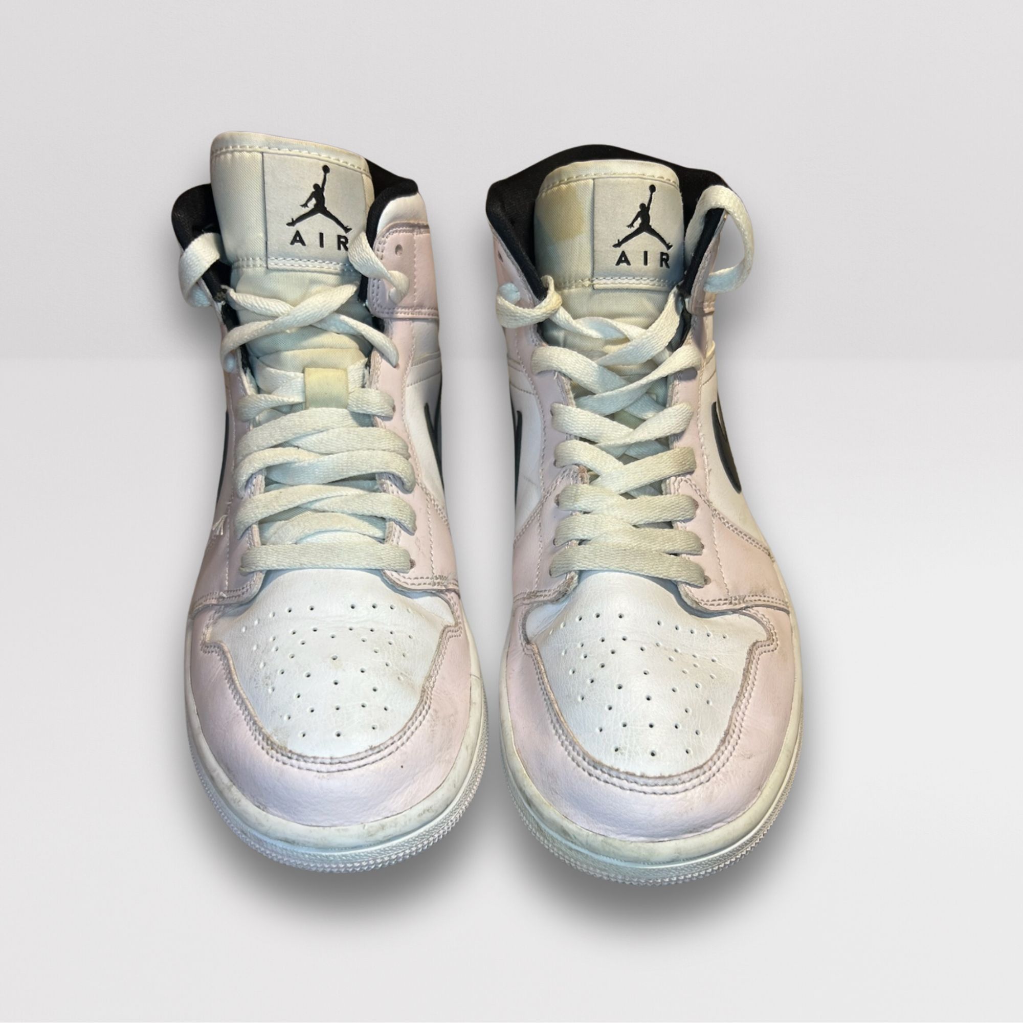 Nike Nike Air Jordan 1 Mid Barely Rose Womens Sneakers Size 9.5 Size US 9.5 / IT 39.5 - 2 Thumbnail