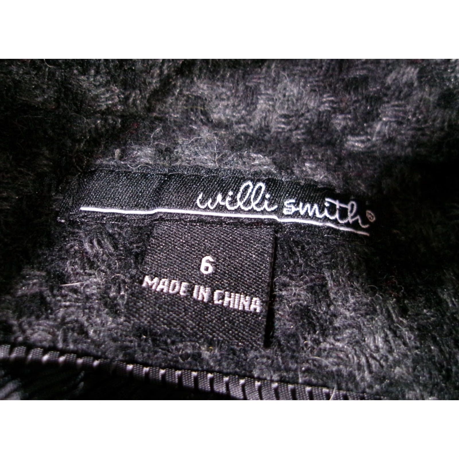 Willi Smith Willi Smith Women’s Jacket Short Black Houndstooth Preppy 6 All Seasons Casual Office Size M / US 6-8 / IT 42-44 - 6 Thumbnail