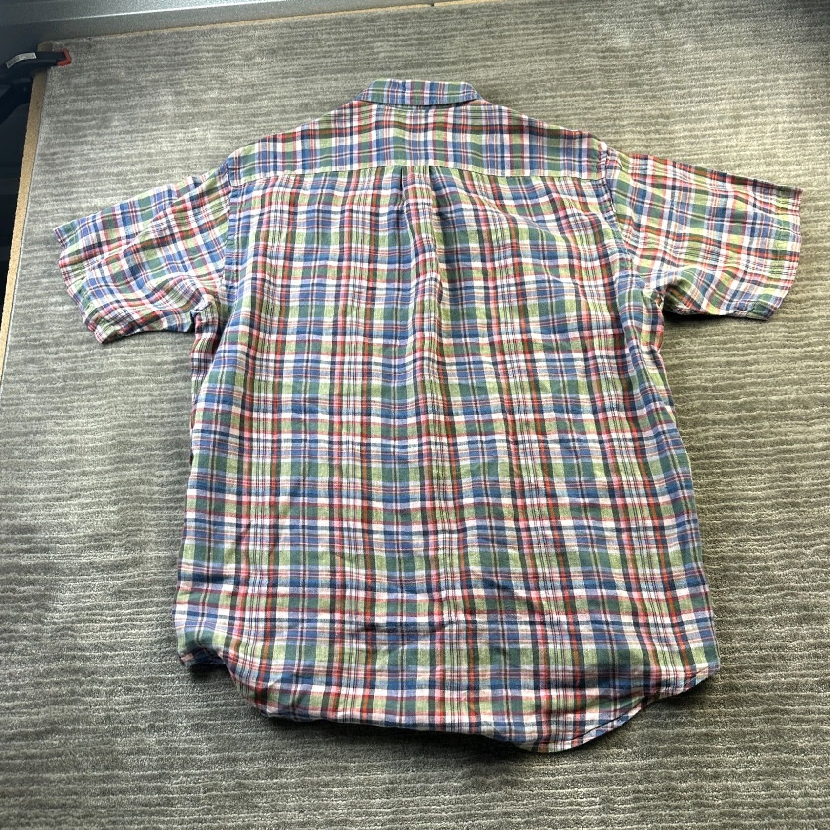 Brooks Brothers Brooks Brothers Shirt Mens Large Multicolor Linen Button Up 346 Original Polo Size US L / EU 52-54 / 3 - 2 Thumbnail