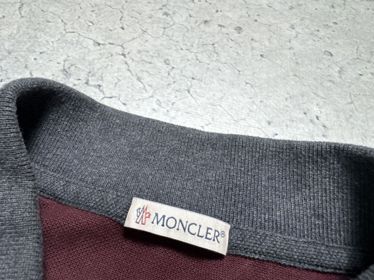Moncler Moncler Maglia Polo Shirt Manica Corta Vintage Luxury Size US XL / EU 56 / 4 - 5 Thumbnail