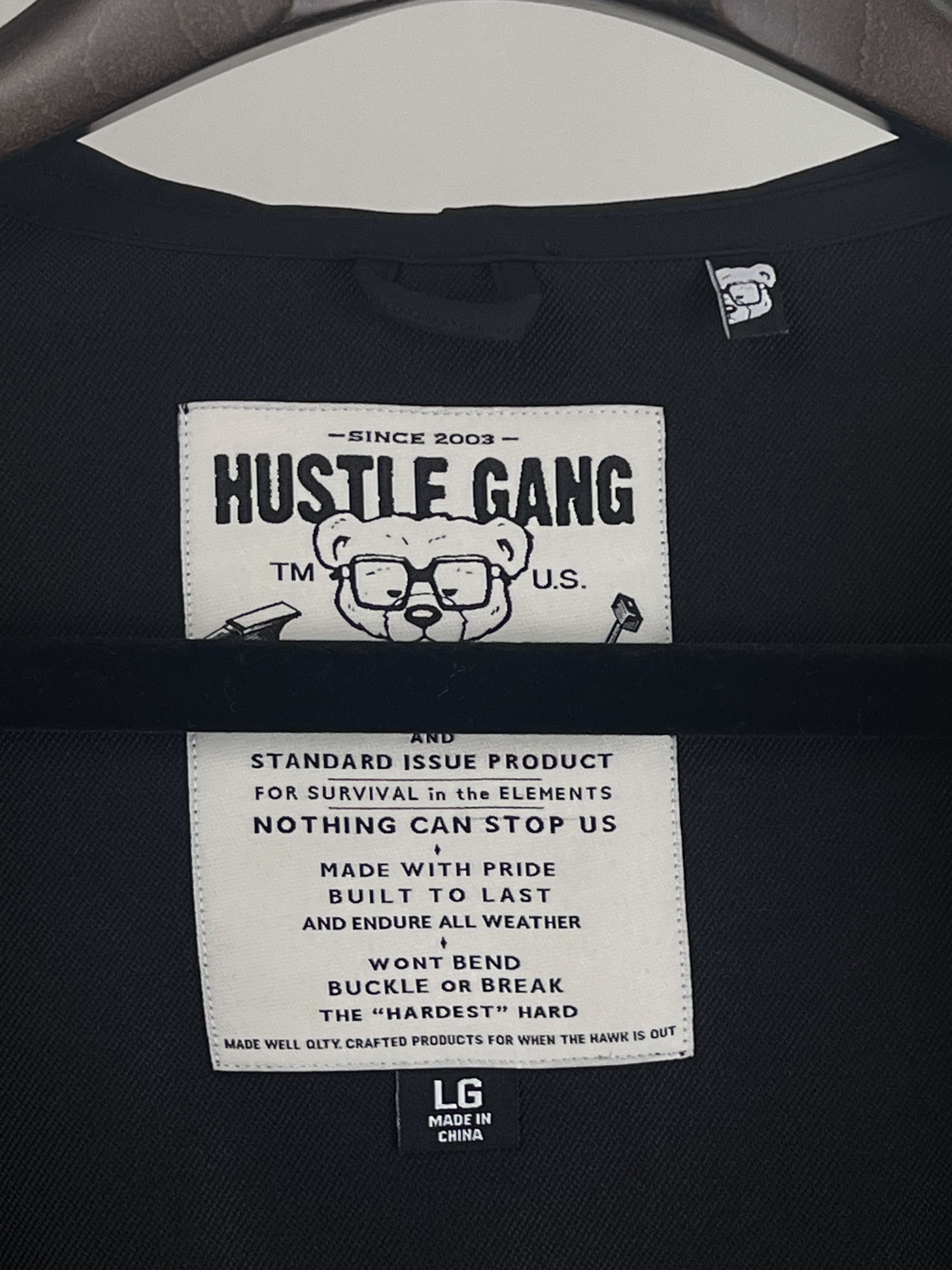 Hustle Gang Brand New HG 'WAKE UP' Light Jacket Size US L / EU 52-54 / 3 - 9 Thumbnail
