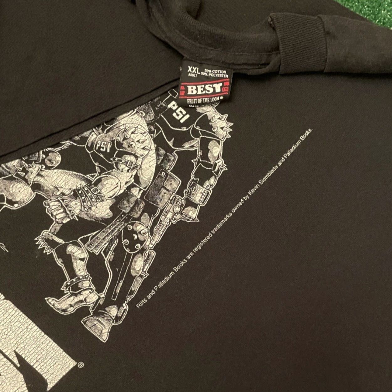 Palladium VINTAGE Palladium Books RIFTS RPG Movie Game Promo 1990 VTG Shirt Mens XXL Black 90s Mens 2XL (Preowned) Size US XXL / EU 58 / 5 - 4 Thumbnail