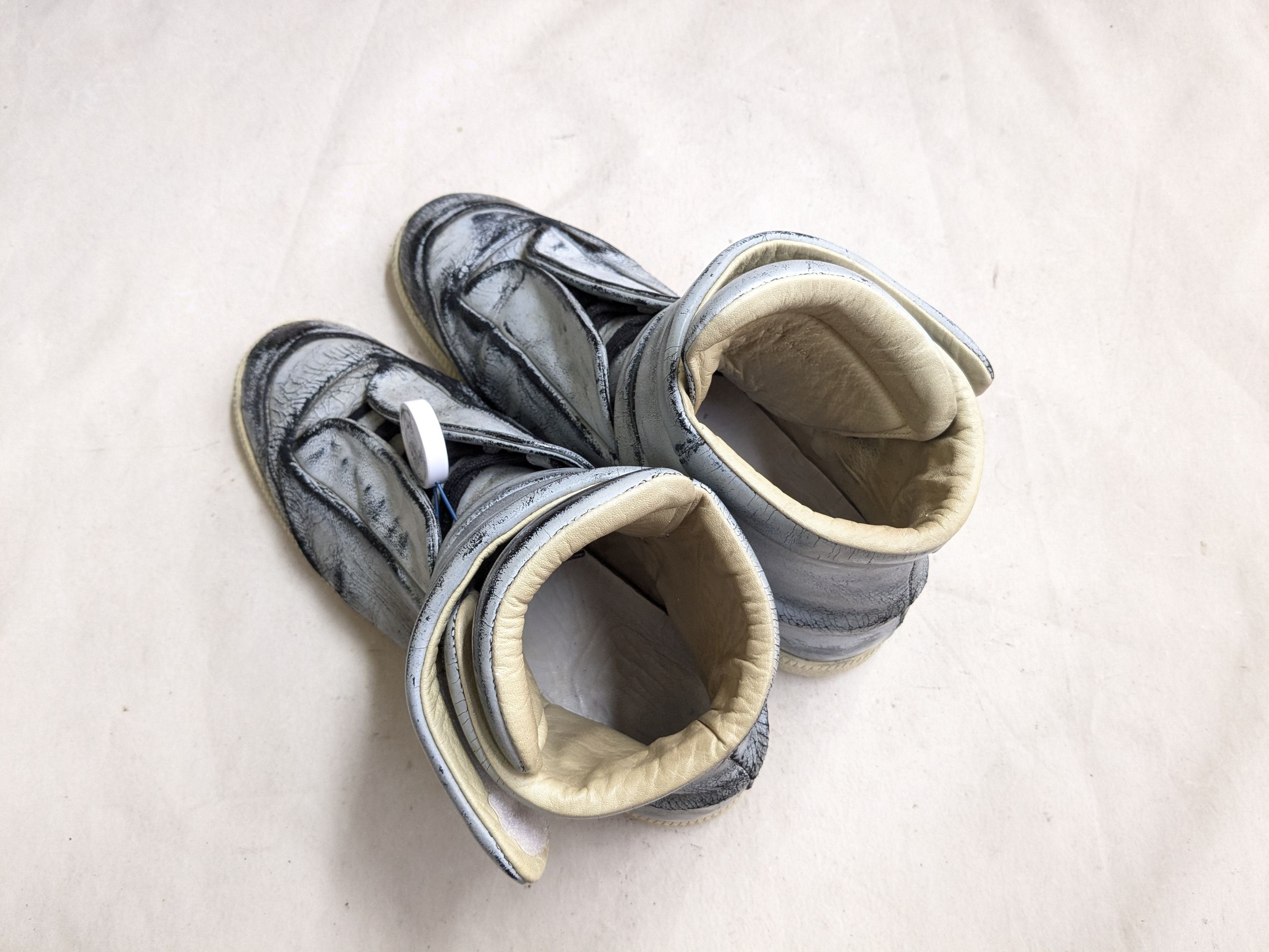 Maison Margiela Maison Margiela Future White 13 46 High Tops Leather Size US 13 / EU 46 - 14 Thumbnail
