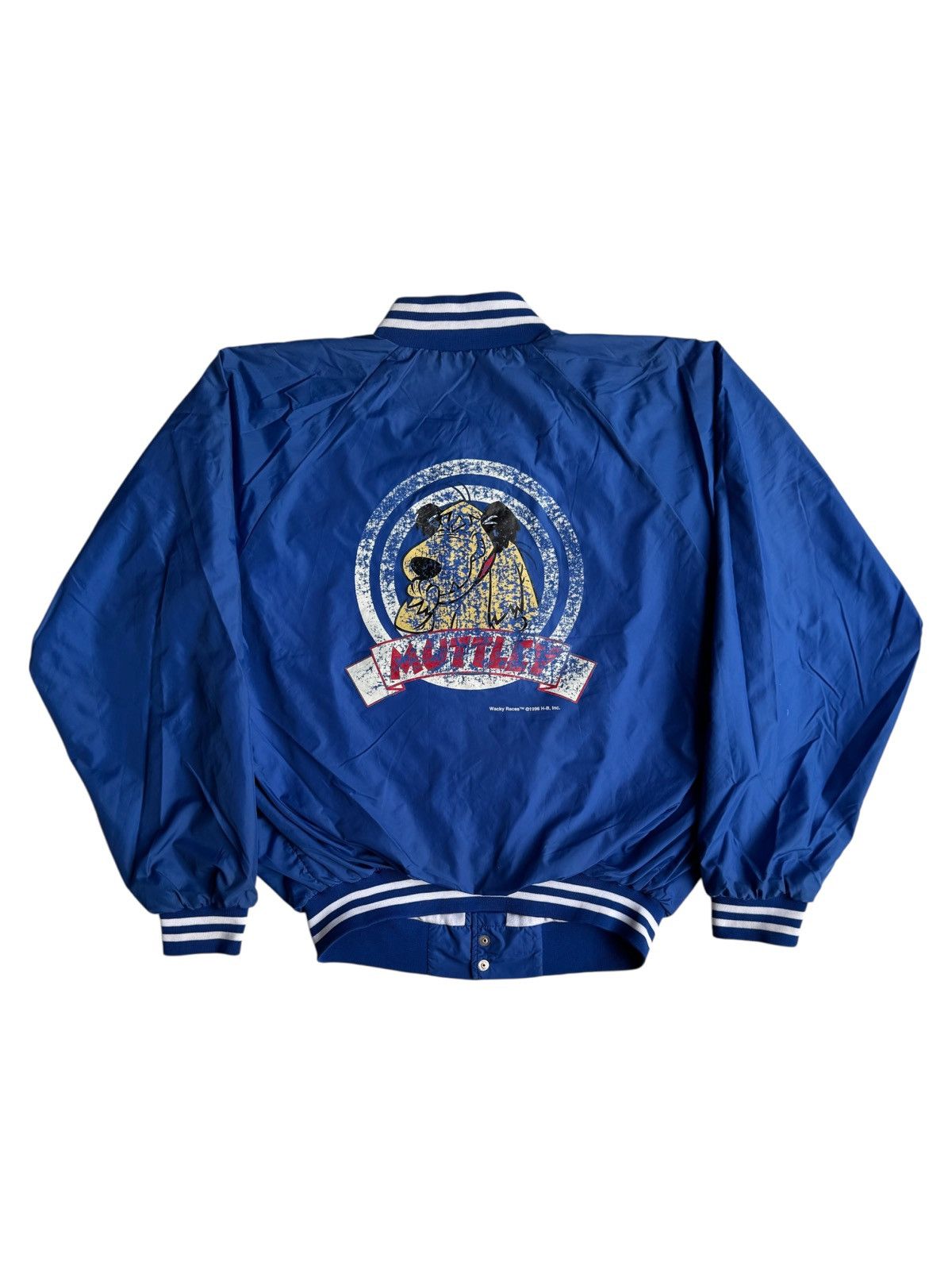Warner Bros VERY RARE VINTAGE JACKET VARSITY WACKY RACES MUTTLEY MOBIL 1 Size US XL / EU 56 / 4 - 1 Thumbnail