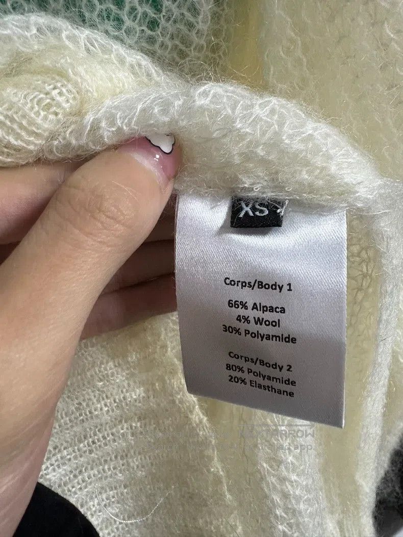 Y/Project Y/Project Size XS Translucent knitted sweater Size US XS / EU 42 / 0 - 6 Thumbnail