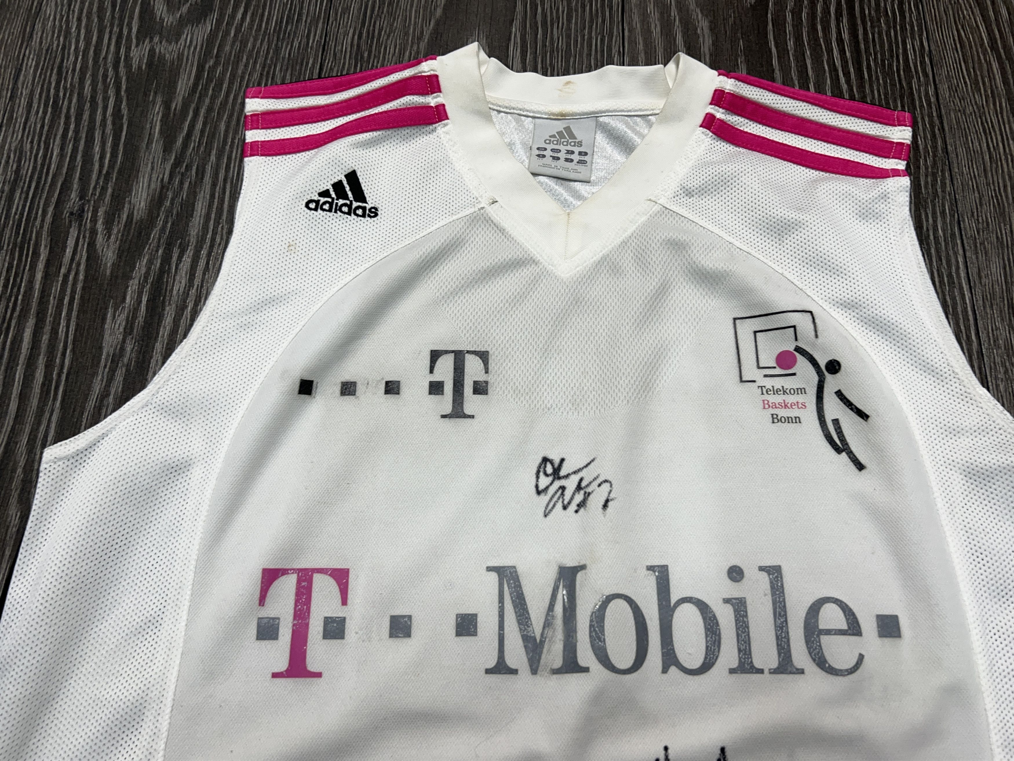 NBA Lot x3 Adidas Telekom Baskets Bonn Basketball Jersey Size US XL / EU 56 / 4 - 10 Thumbnail