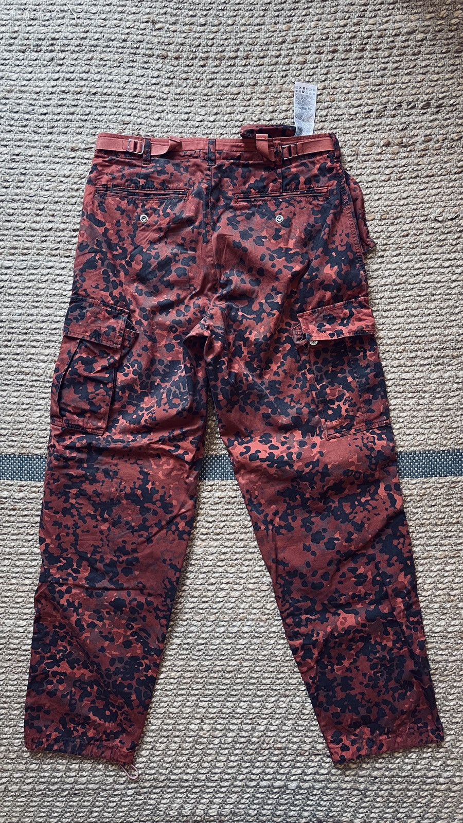 Diesel Baggy Cargo Wide Camo Pants Size US 31 - 2 Thumbnail