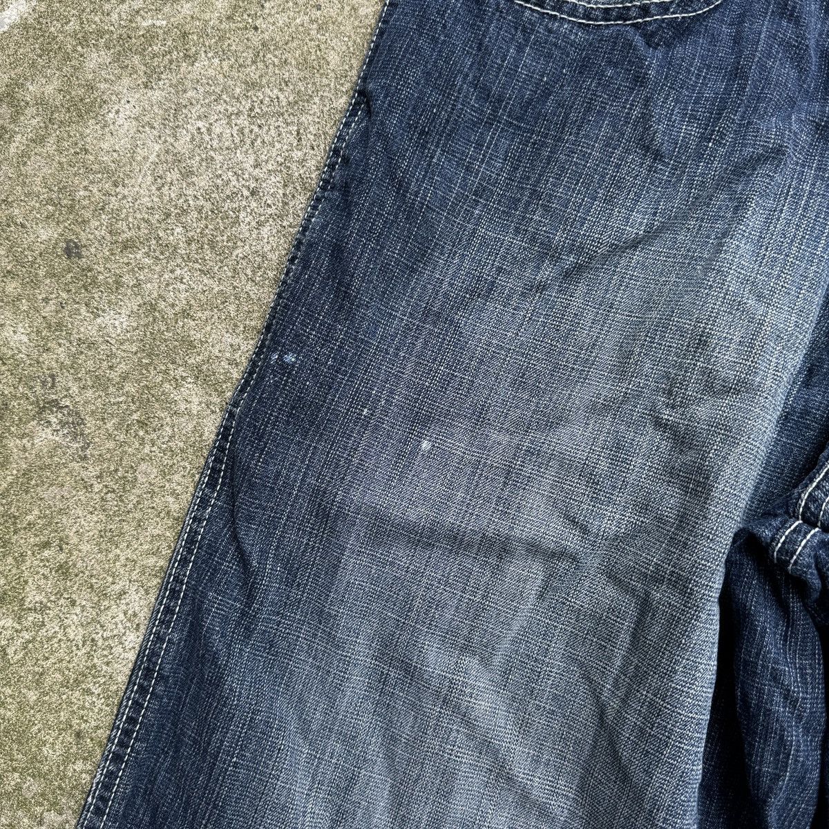 Southpole Y2K Southpole Faded Skater Jean Shorts ERD Grunge Thrashed Size US 32 / EU 48 - 8 Thumbnail