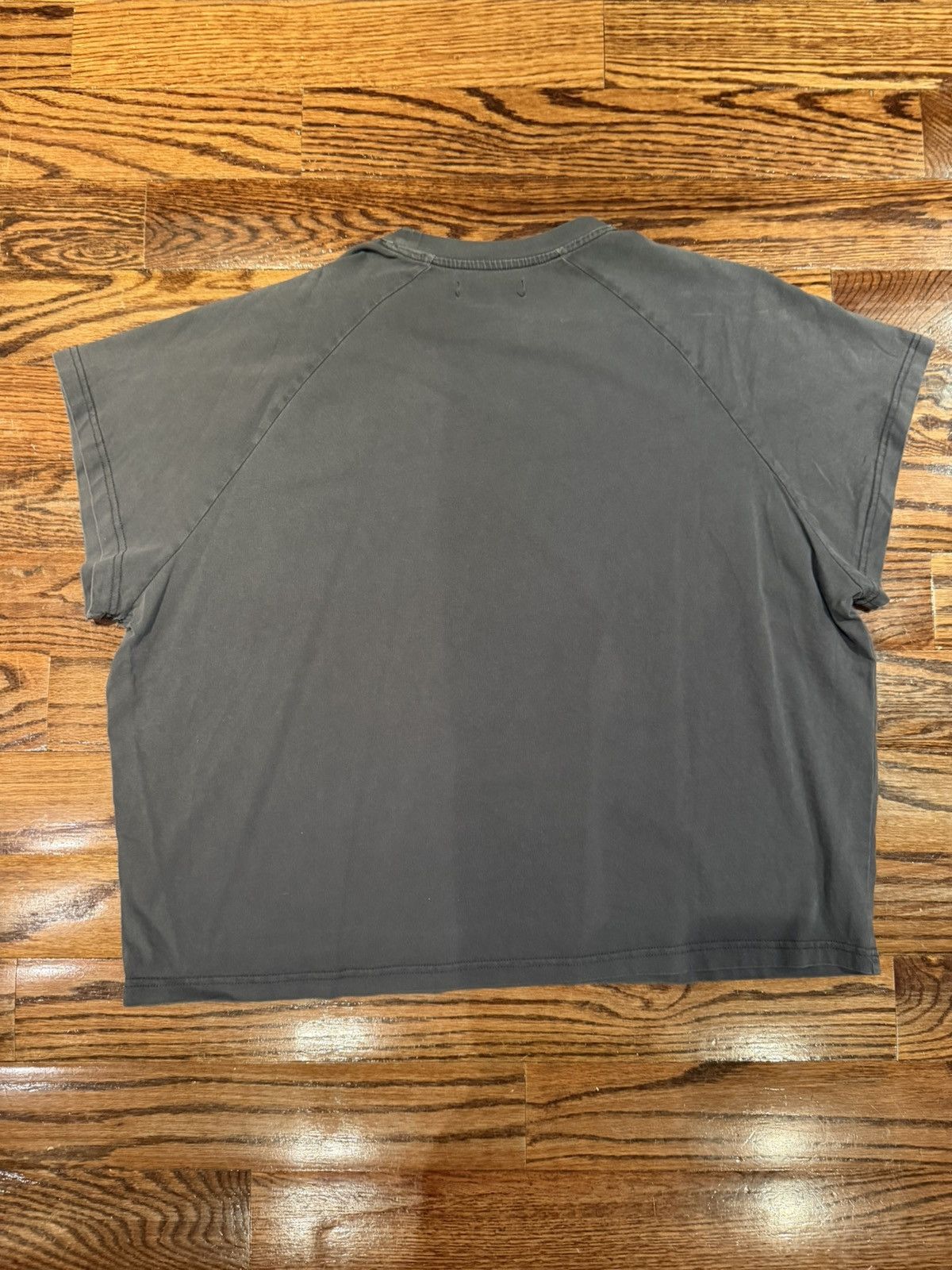 Vintage Navy Cutoff Tee Size US L / EU 52-54 / 3 - 2 Thumbnail
